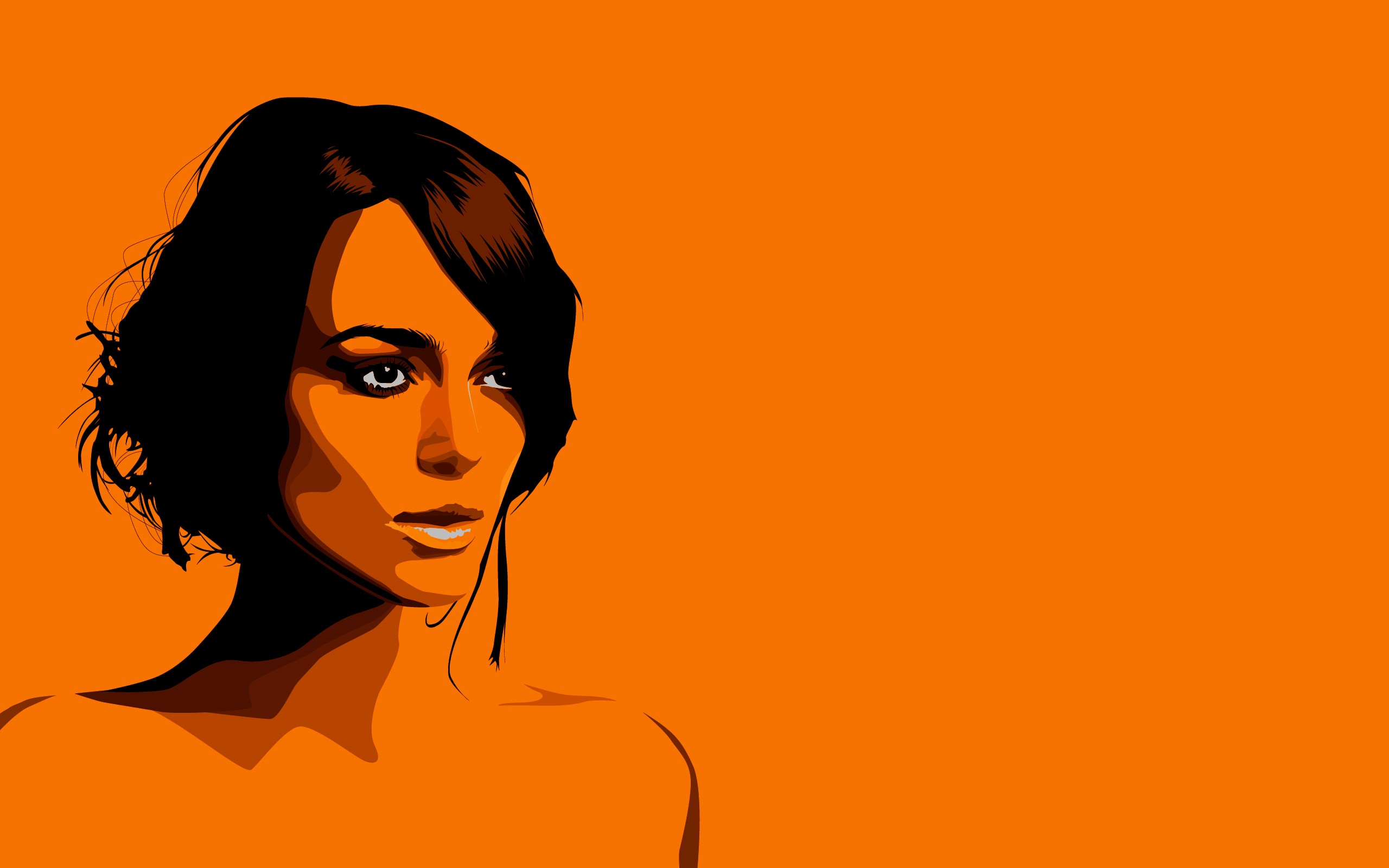 Artwork of Keira Knightley HD Wallpaper