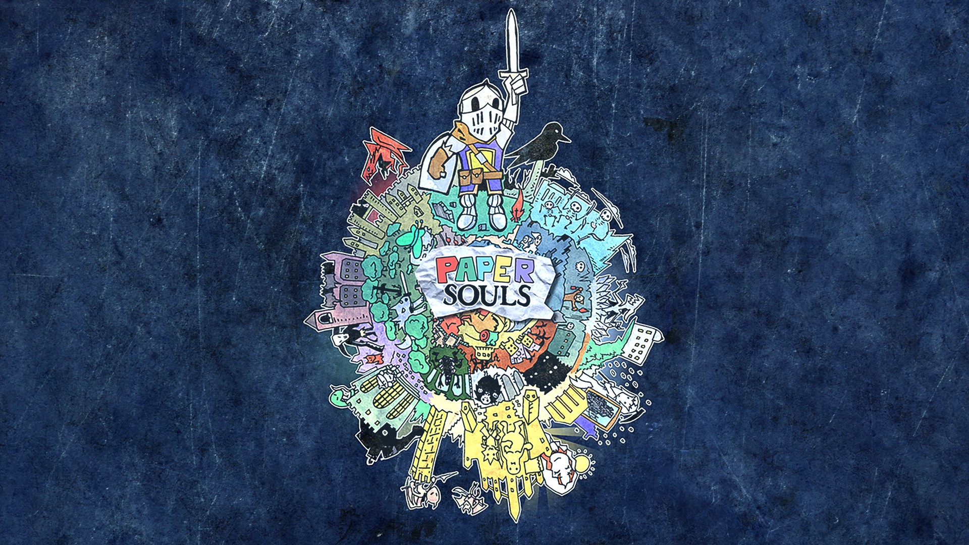 Paper Souls Video Game Art HD Wallpaper