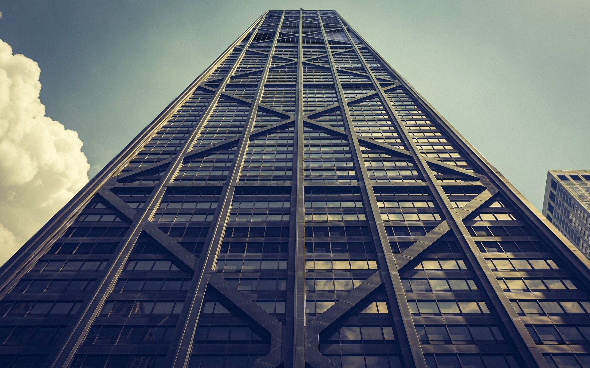 John Hancock Center skyscraper in Chicago HD Wallpaper