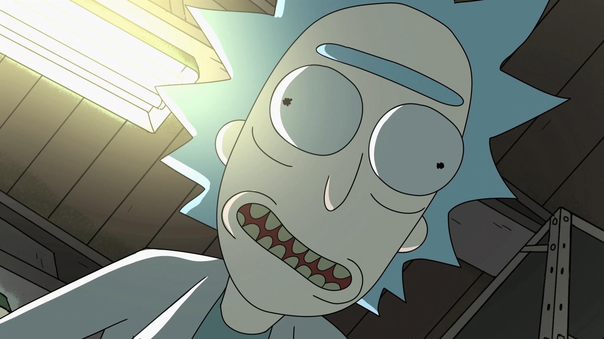 Rick Sanchez from Rick and Morty HD Wallpaper