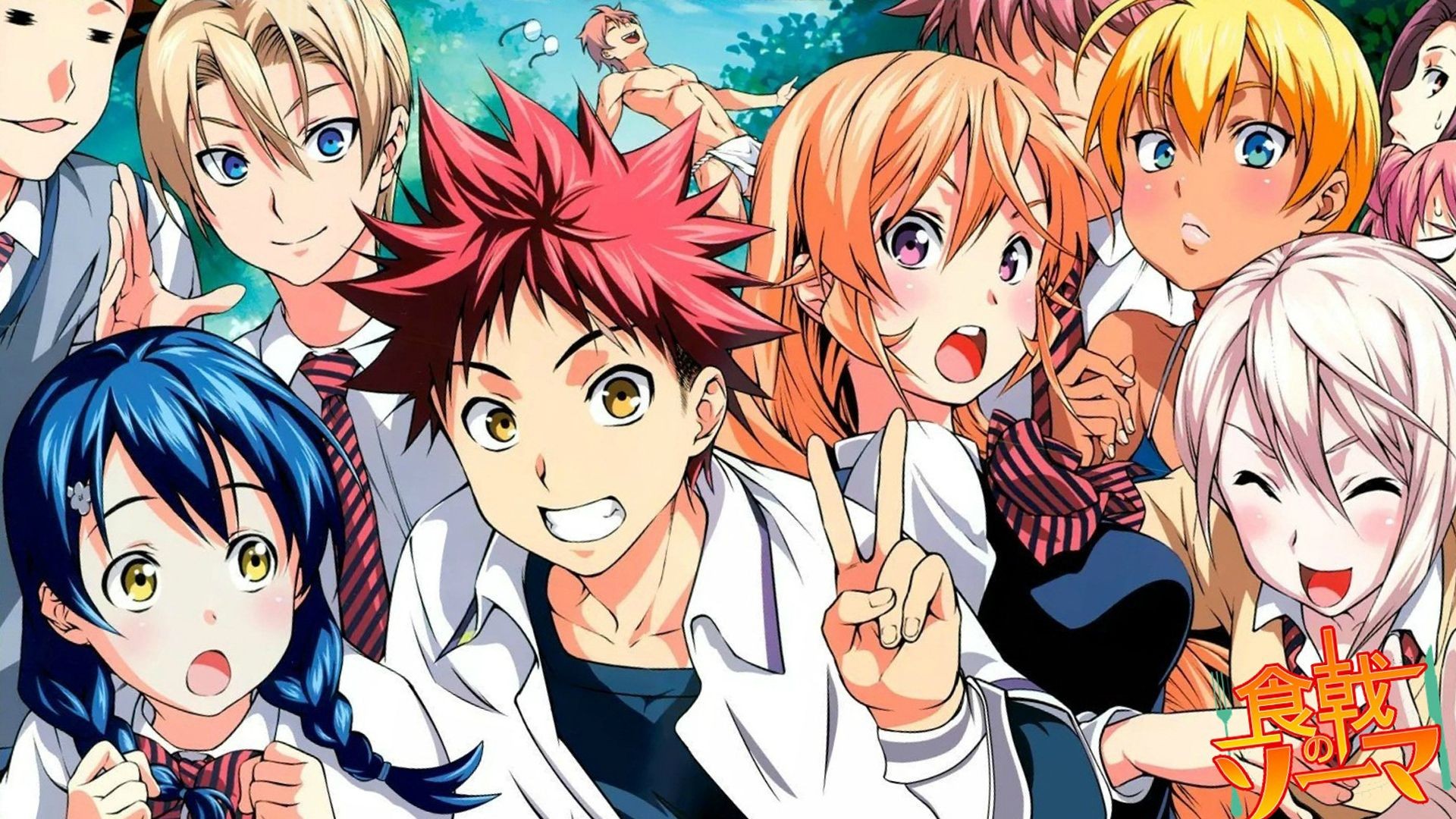 Shokugeki no Souma Characters HD Wallpaper