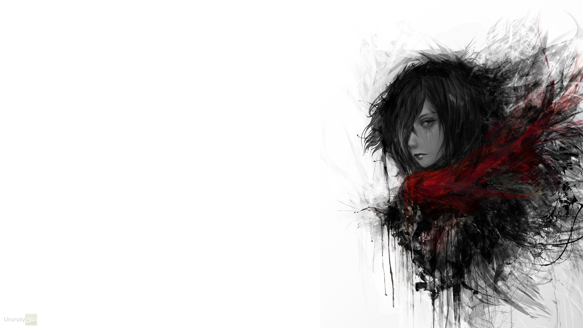 Mikasa Ackerman from Shingeki no Kyojin HD Wallpaper