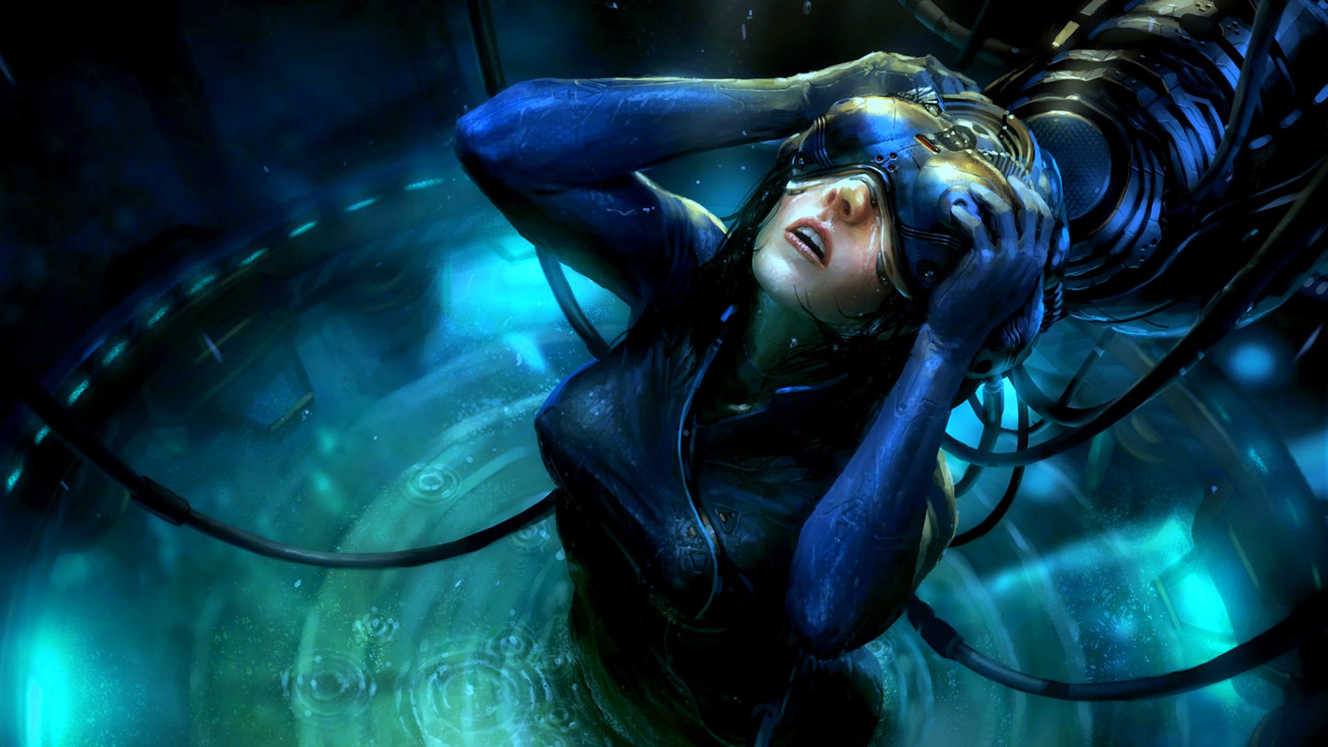 Ghost in the Shell digital art HD Wallpaper
