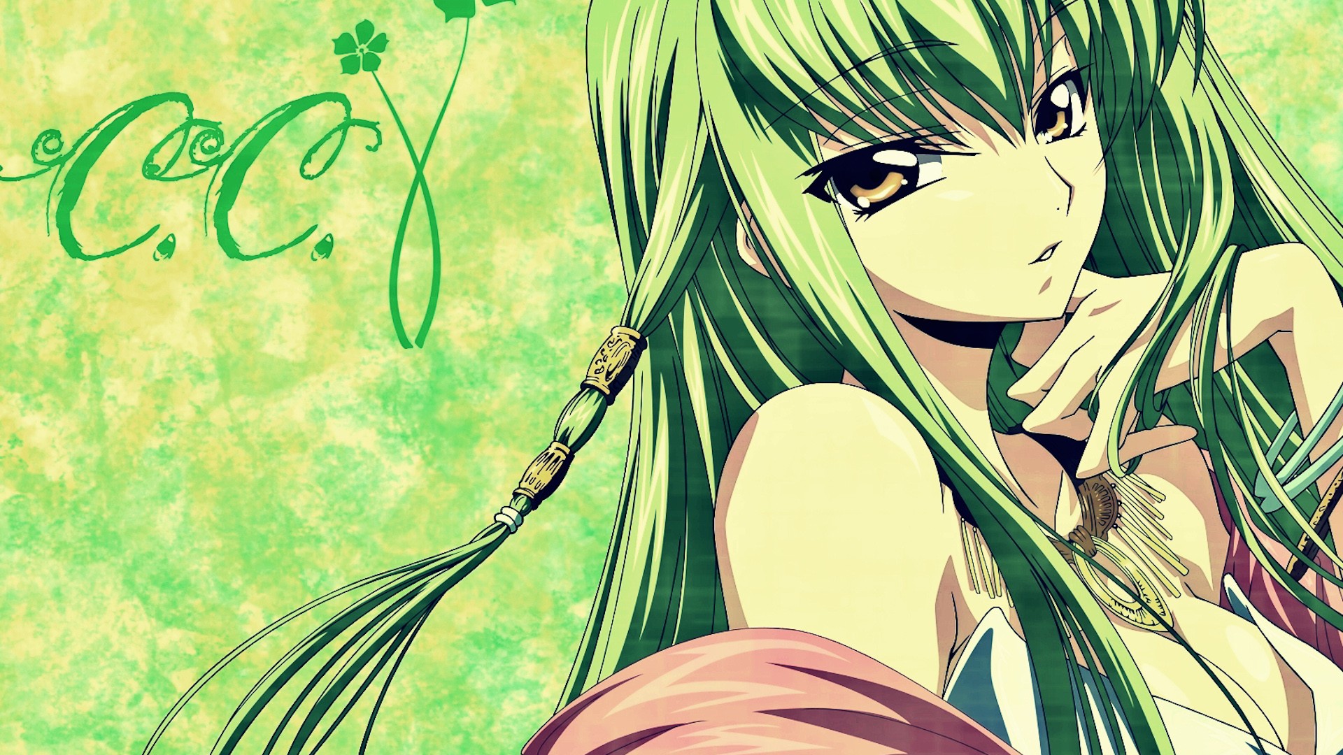 Code Geass C.C. Anime Art HD Wallpaper