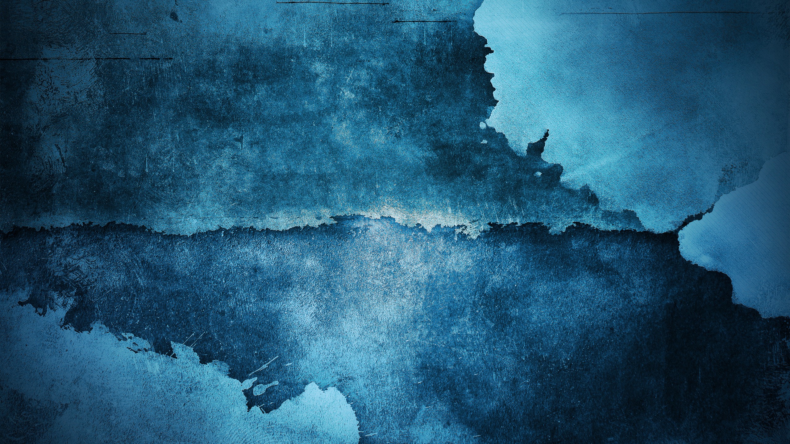 Blue textured grunge abstract background HD Wallpaper