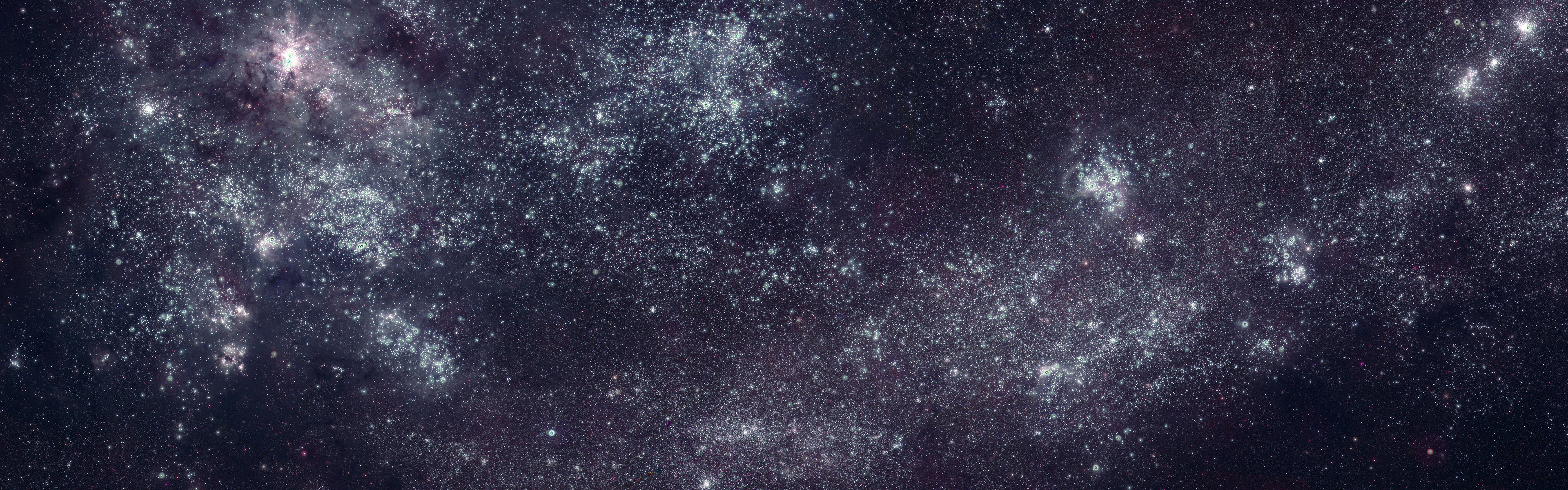 The Large Magellanic Cloud in space HD Wallpaper
