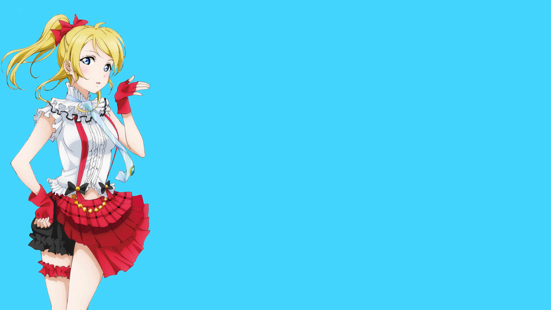 Ayase Eri from Love Live! anime girl HD Wallpaper