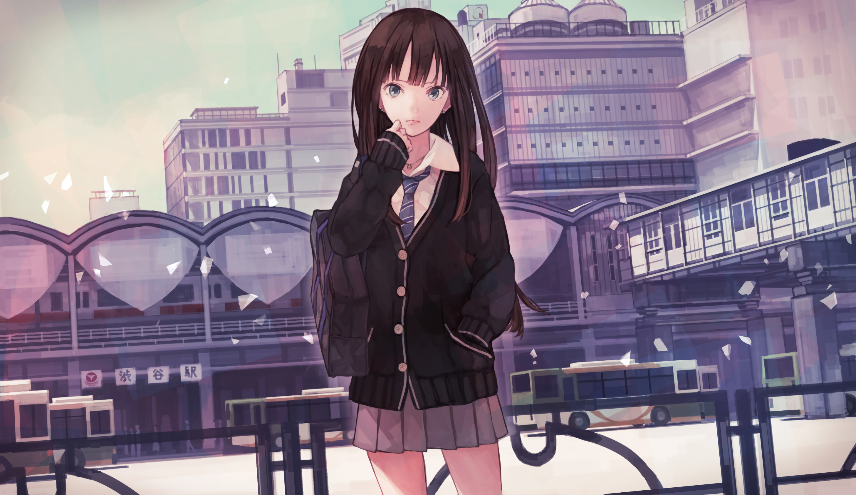 Shibuya Rin from THE iDOLM@STER Cinderella Girls HD Wallpaper