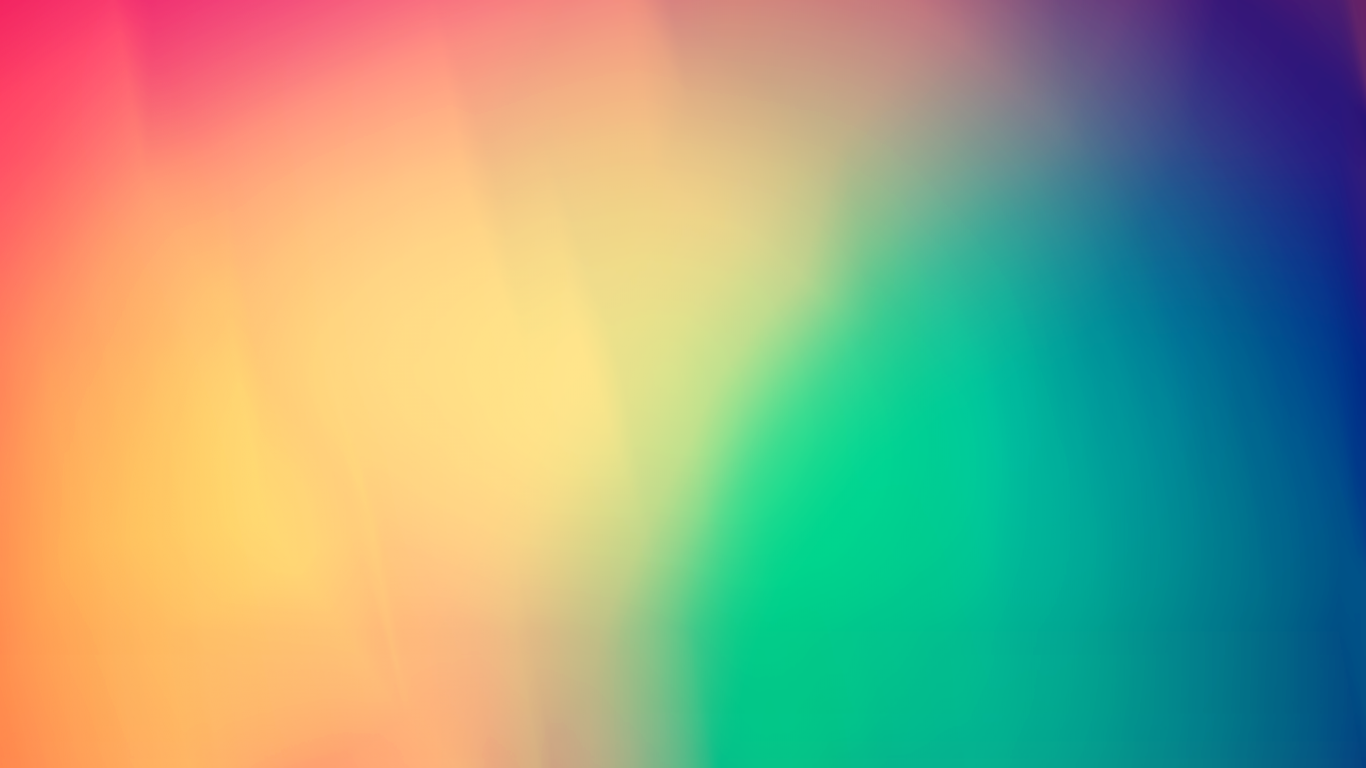 Abstract gradient of pink, yellow, green, and blue HD Wallpaper