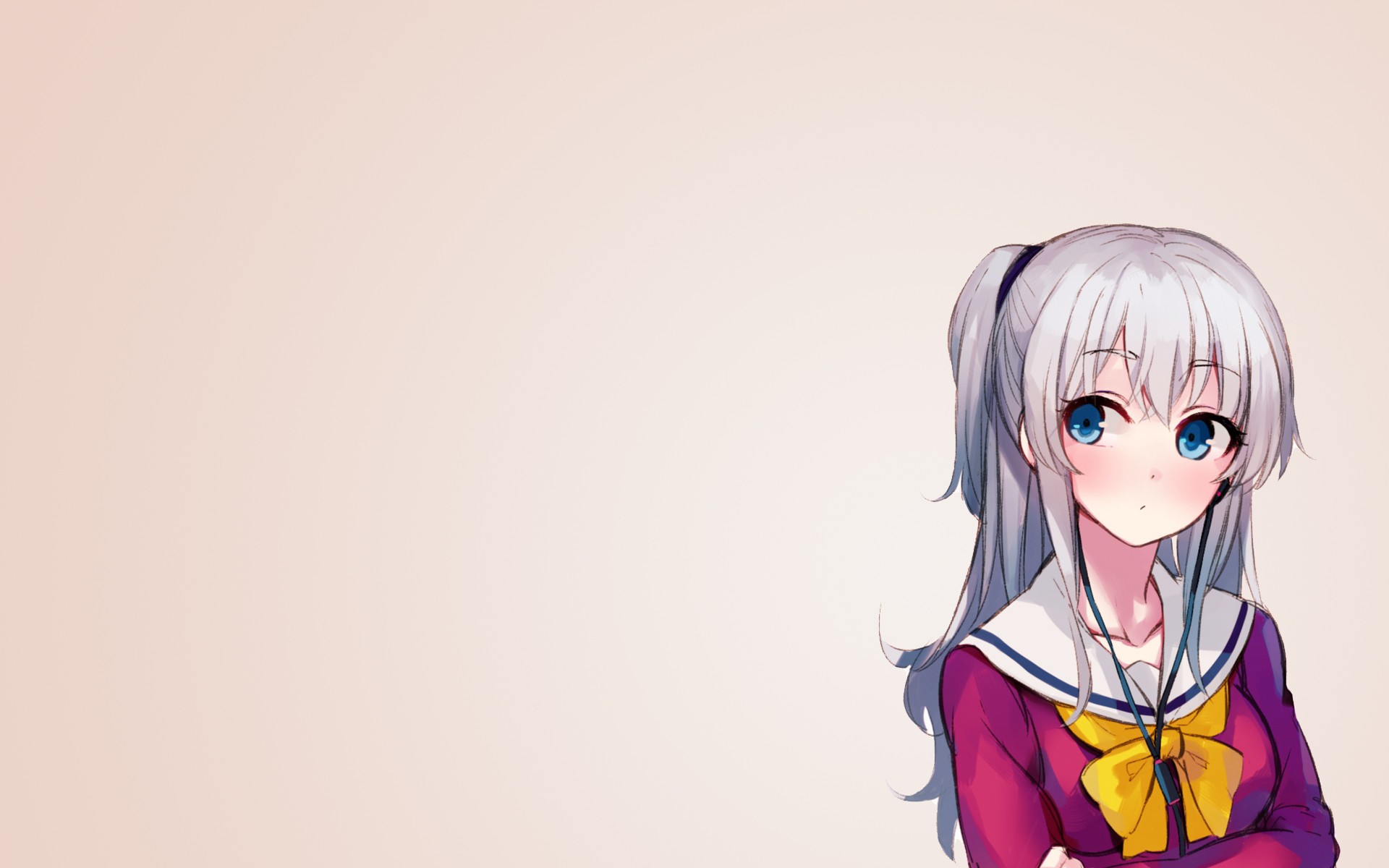 Nao Tomori from Charlotte anime HD Wallpaper