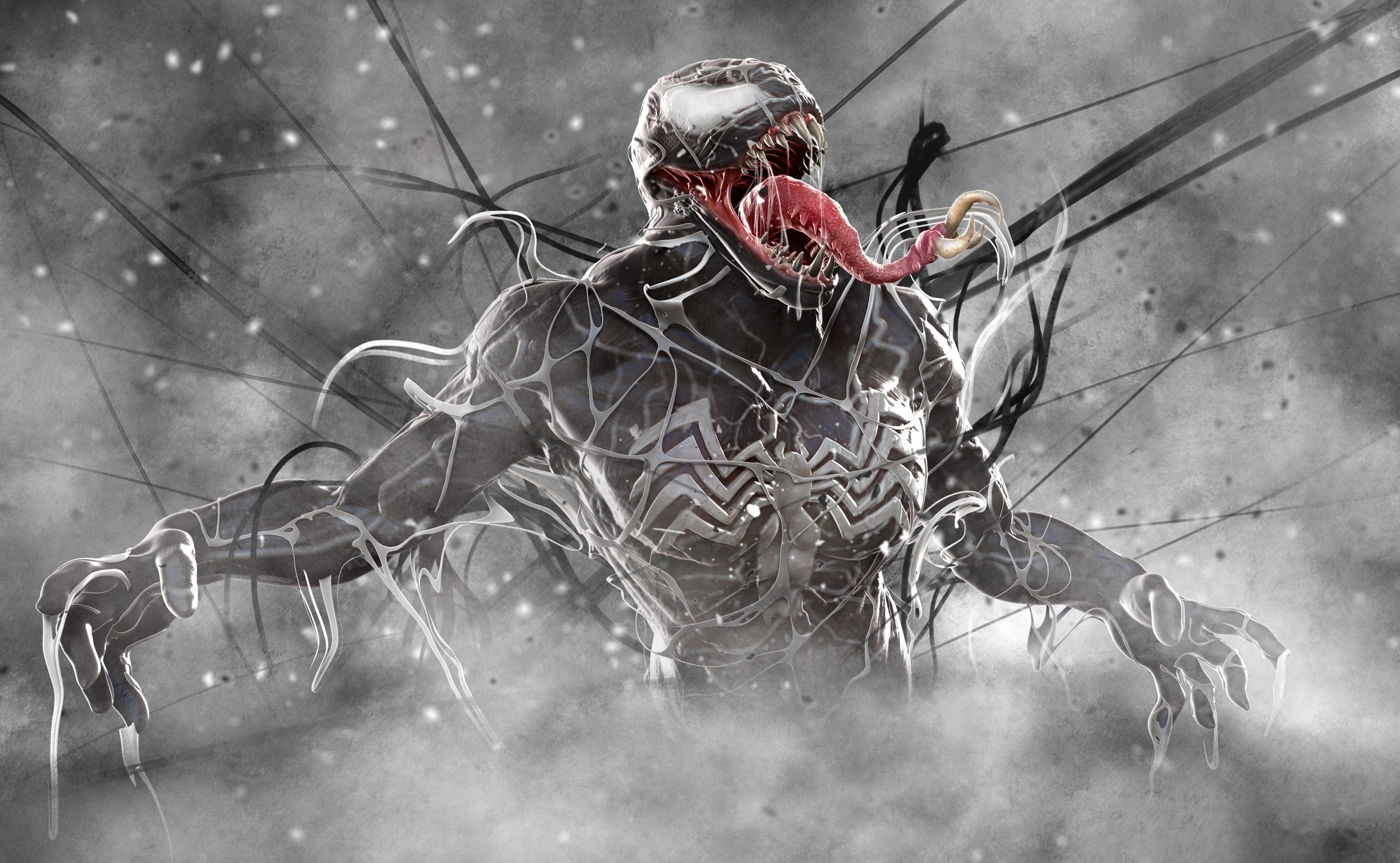 Venom from Marvel Comics artwork HD Wallpaper