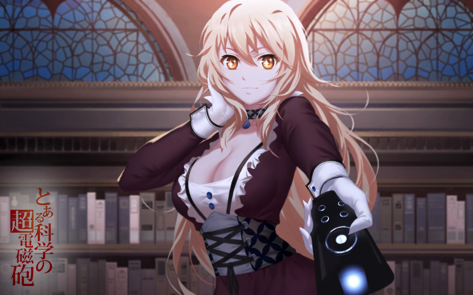 Shokuhou Misaki from To Aru Kagaku no Railgun HD Wallpaper