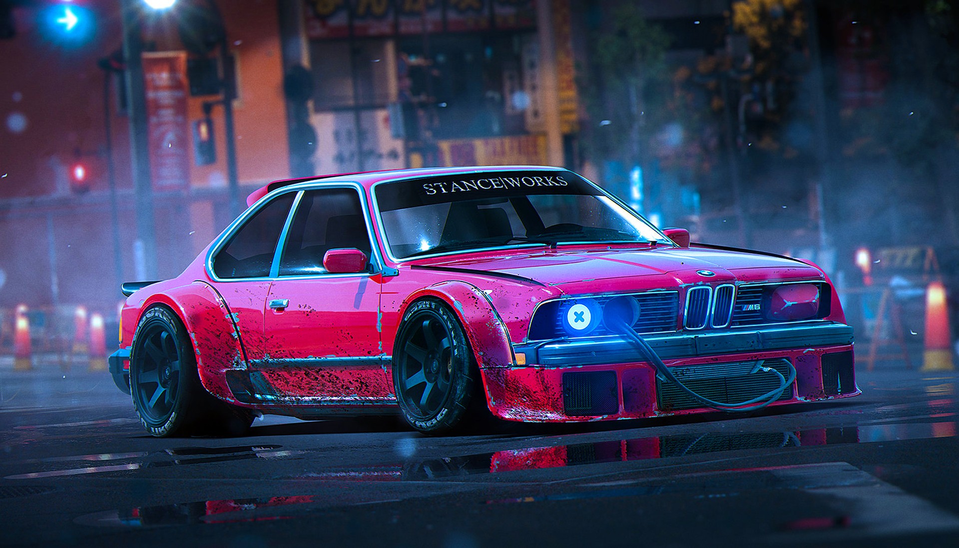 2015, BMW M6, car, concept art HD Wallpaper