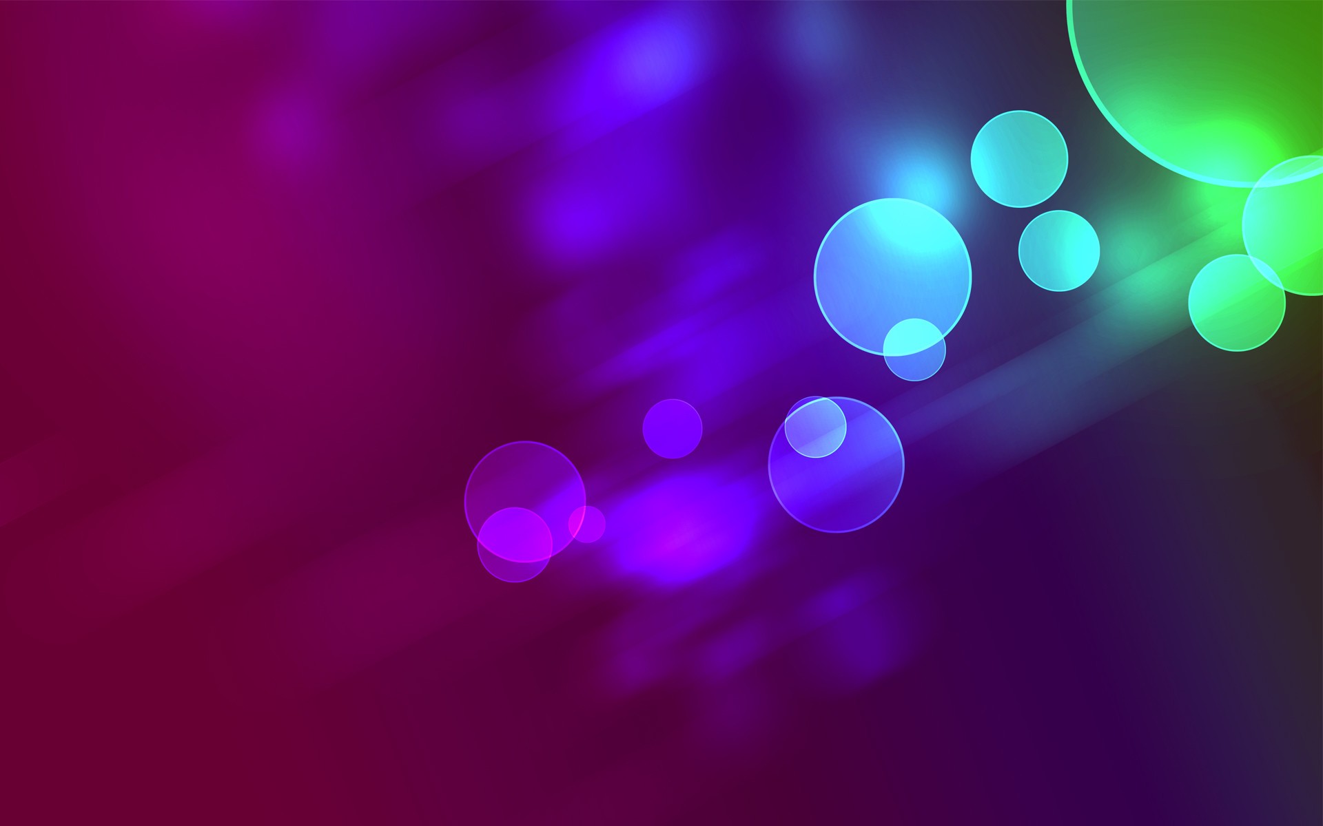 Abstract background with colorful bokeh lights HD Wallpaper