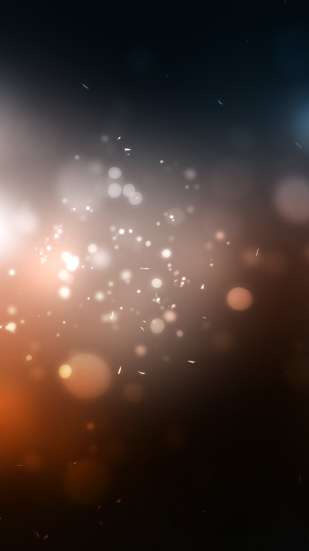 Abstract bokeh lights and particles HD Wallpaper