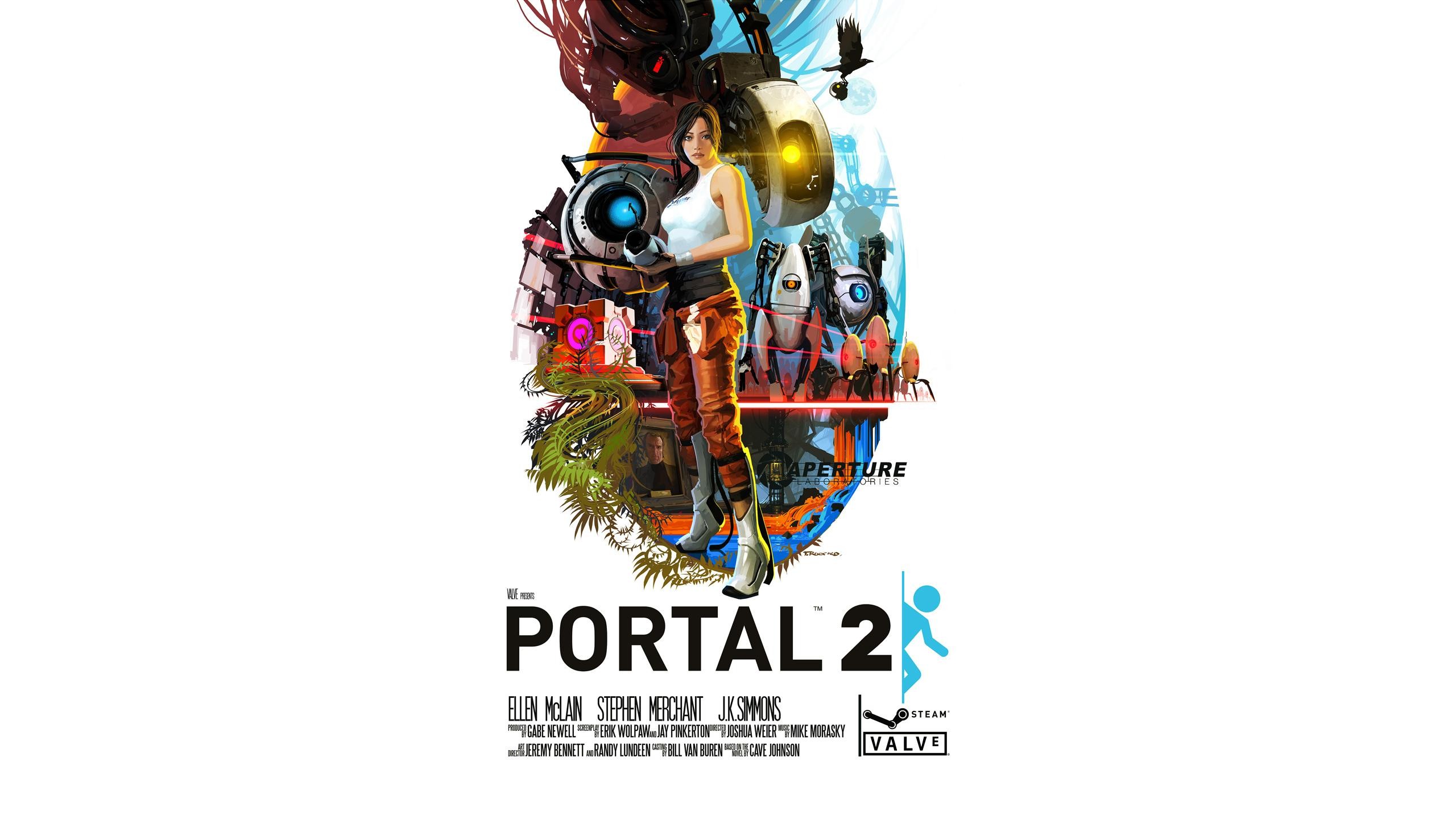 Portal 2 Aperture Science Poster HD Wallpaper