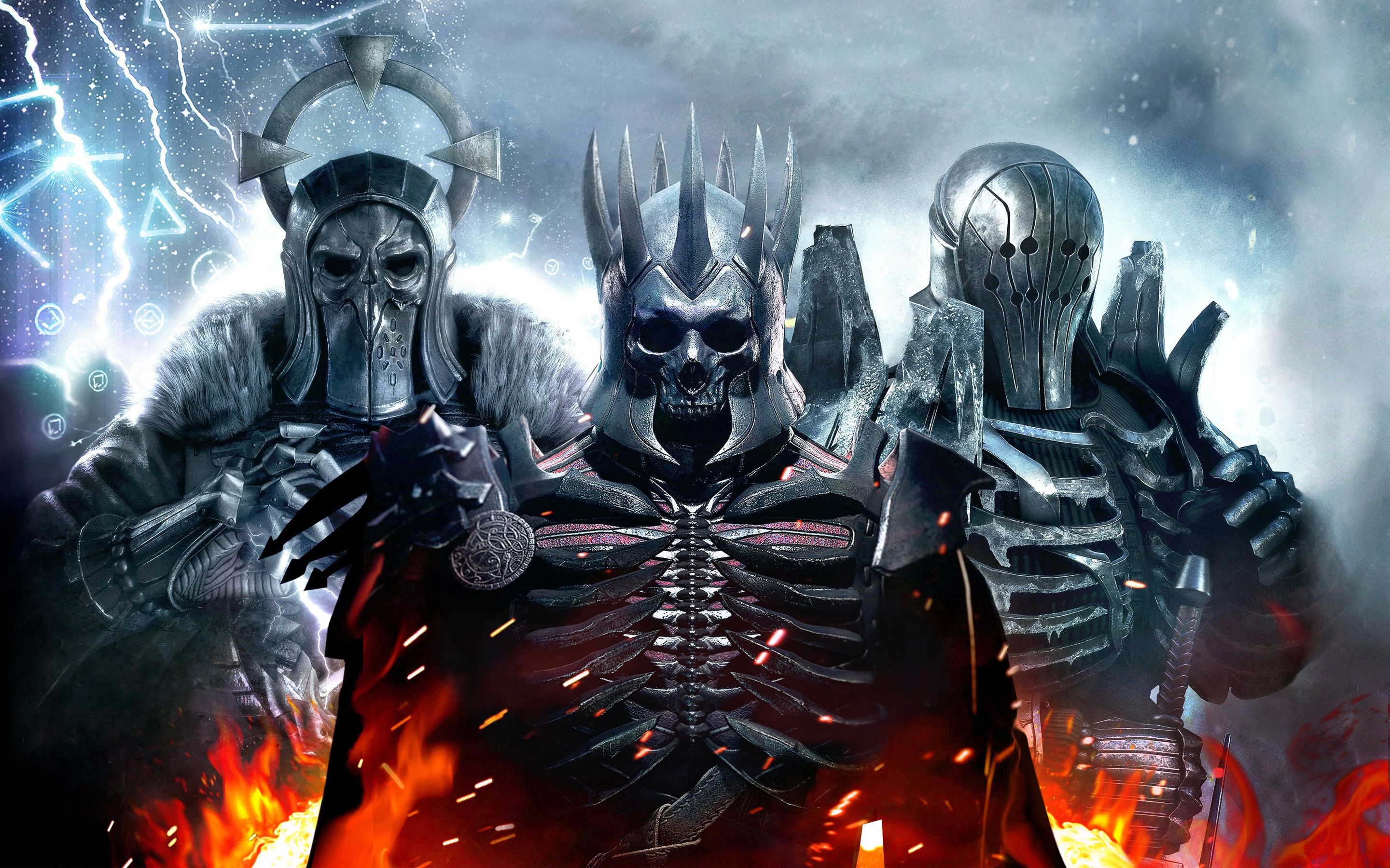 The Witcher 3: Wild Hunt Eredin and allies HD Wallpaper