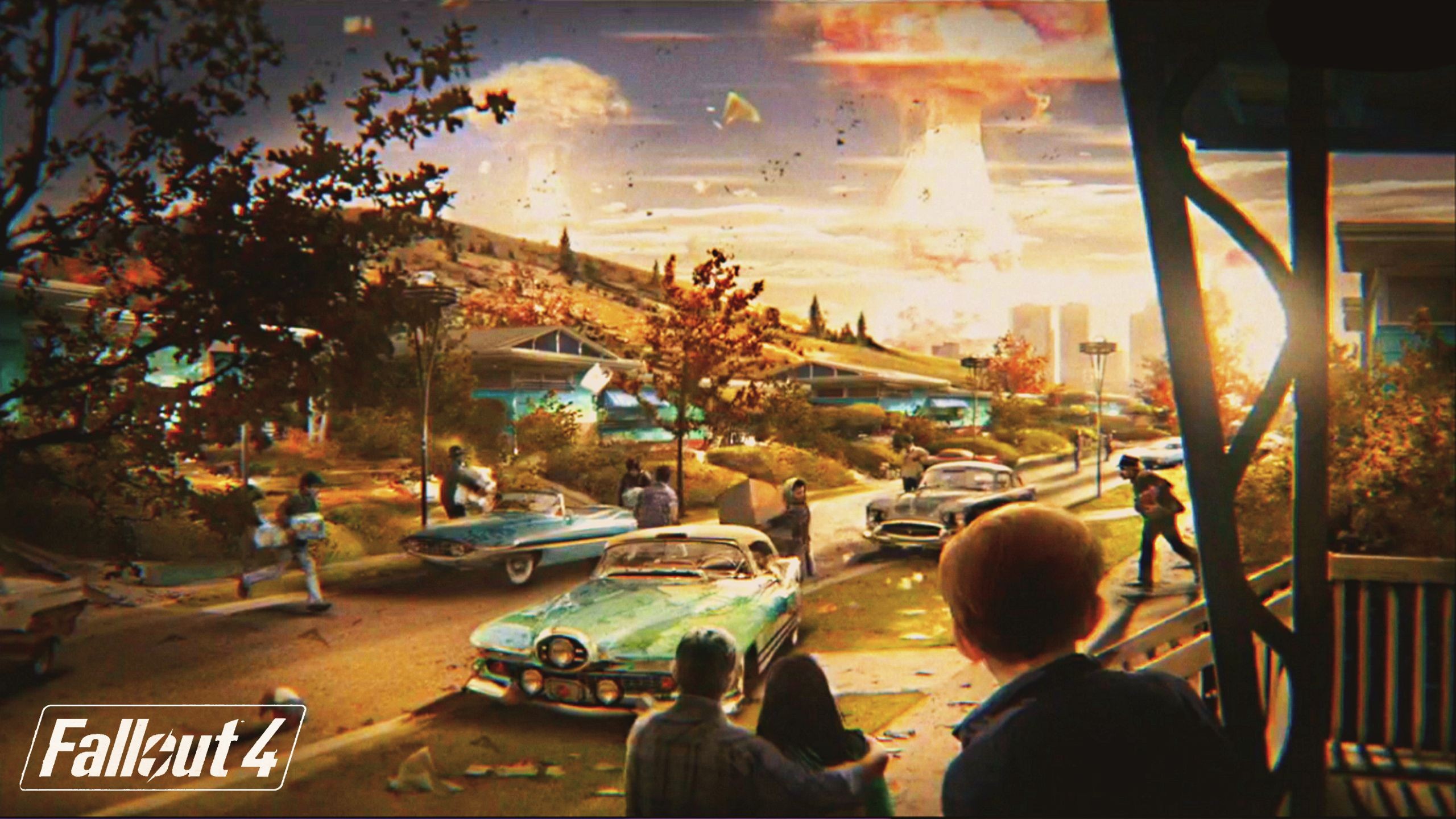 Fallout 4: Nuclear Apocalypse Scene HD Wallpaper