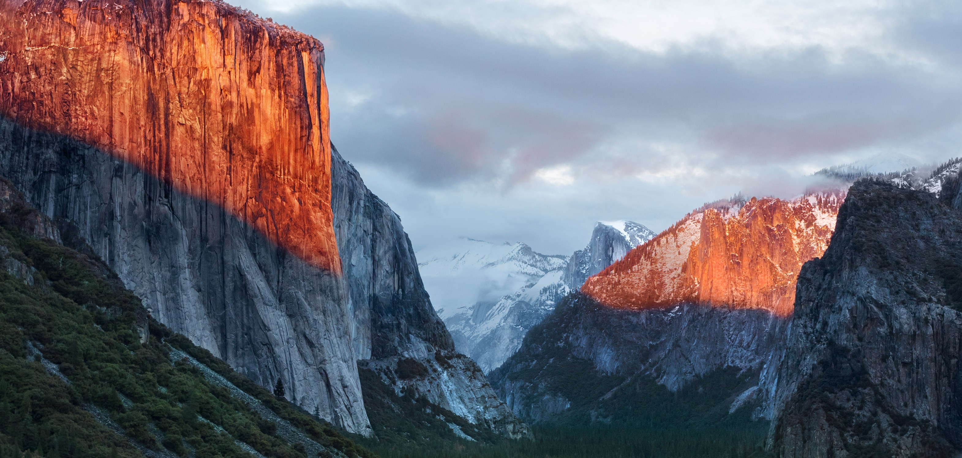 El Capitan Yosemite National Park at Sunset HD Wallpaper