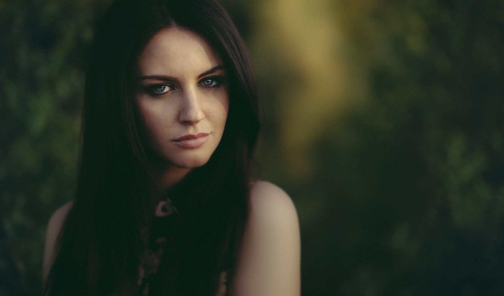 Portrait of Aurela Skandaj HD Wallpaper