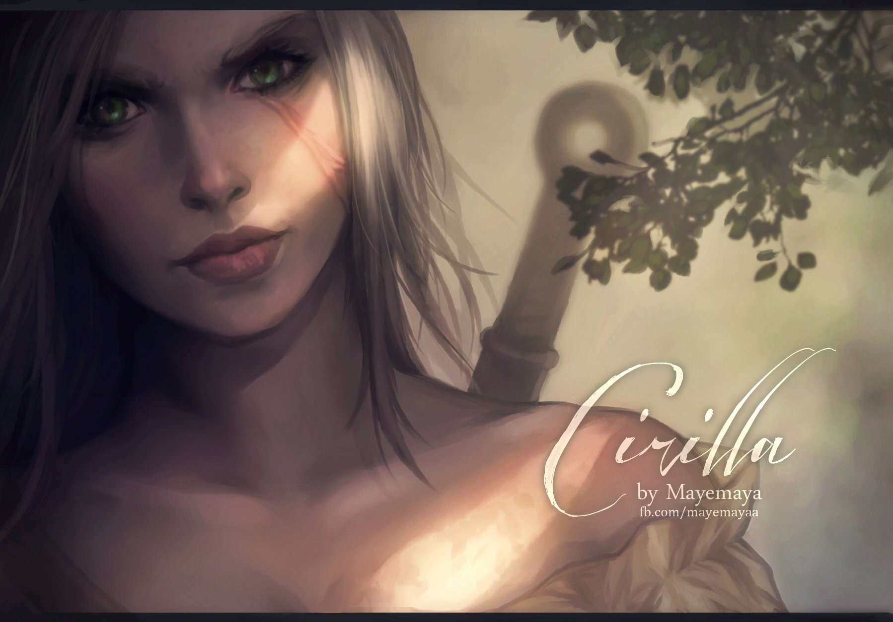 Cirilla from The Witcher 3: Wild Hunt HD Wallpaper