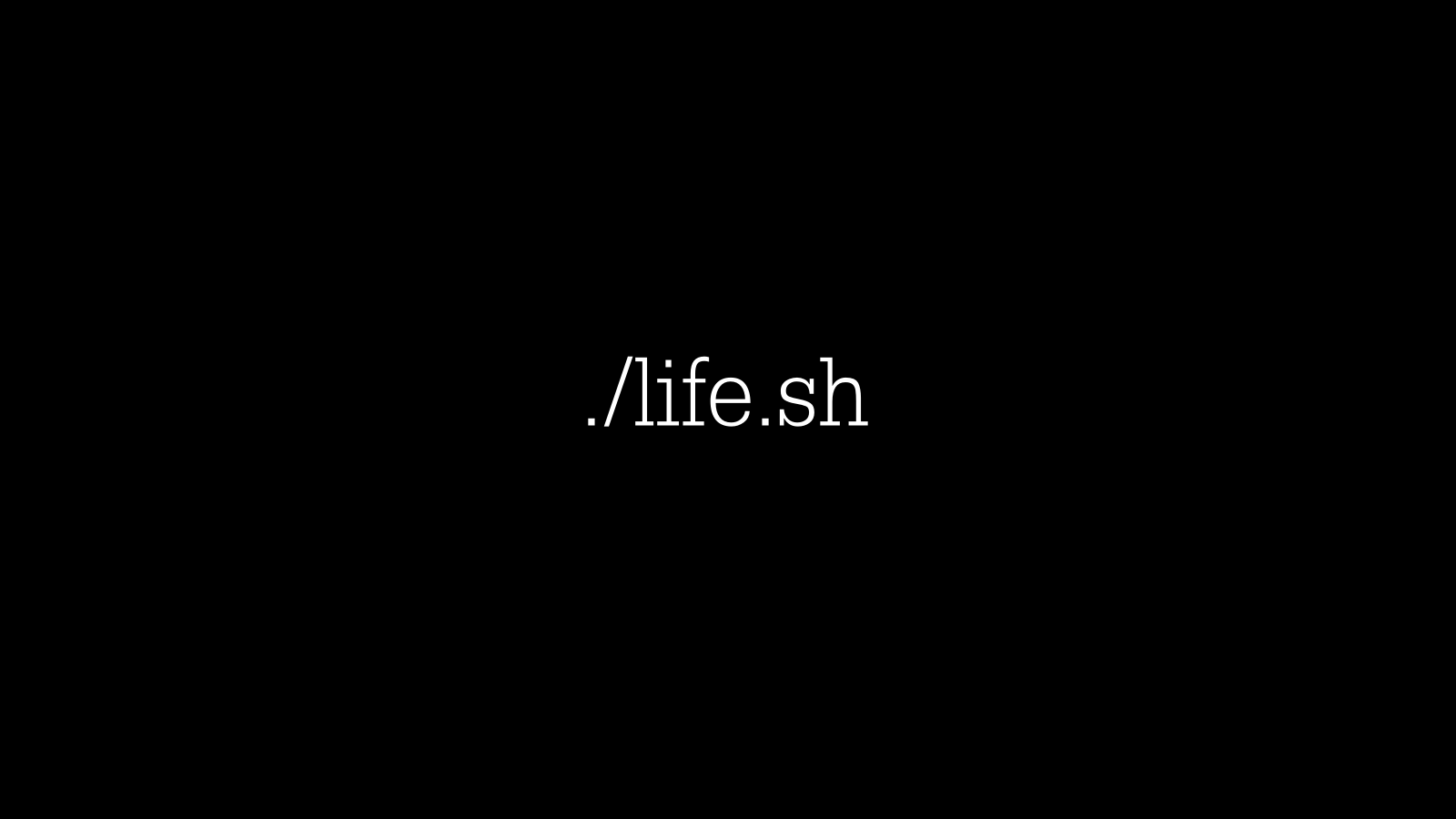 ./life.sh HD Wallpaper