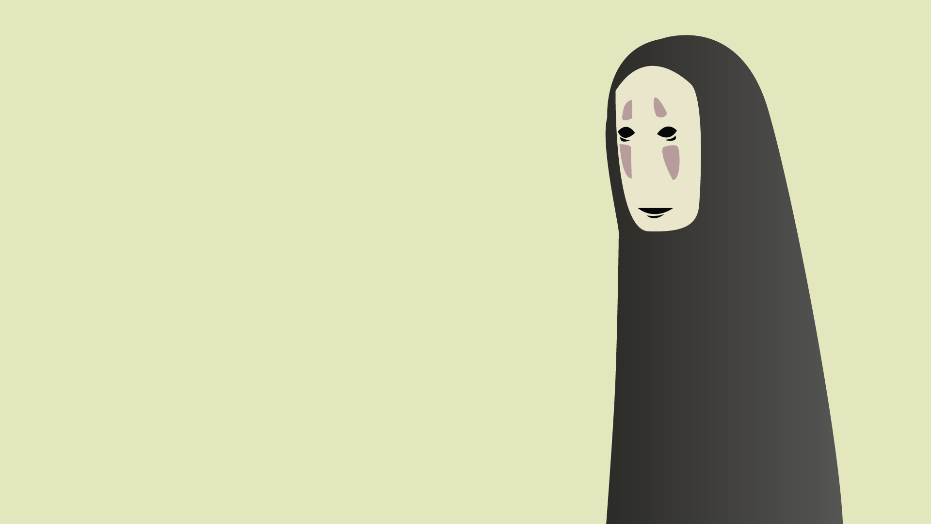 No-Face from Spirited Away HD Wallpaper