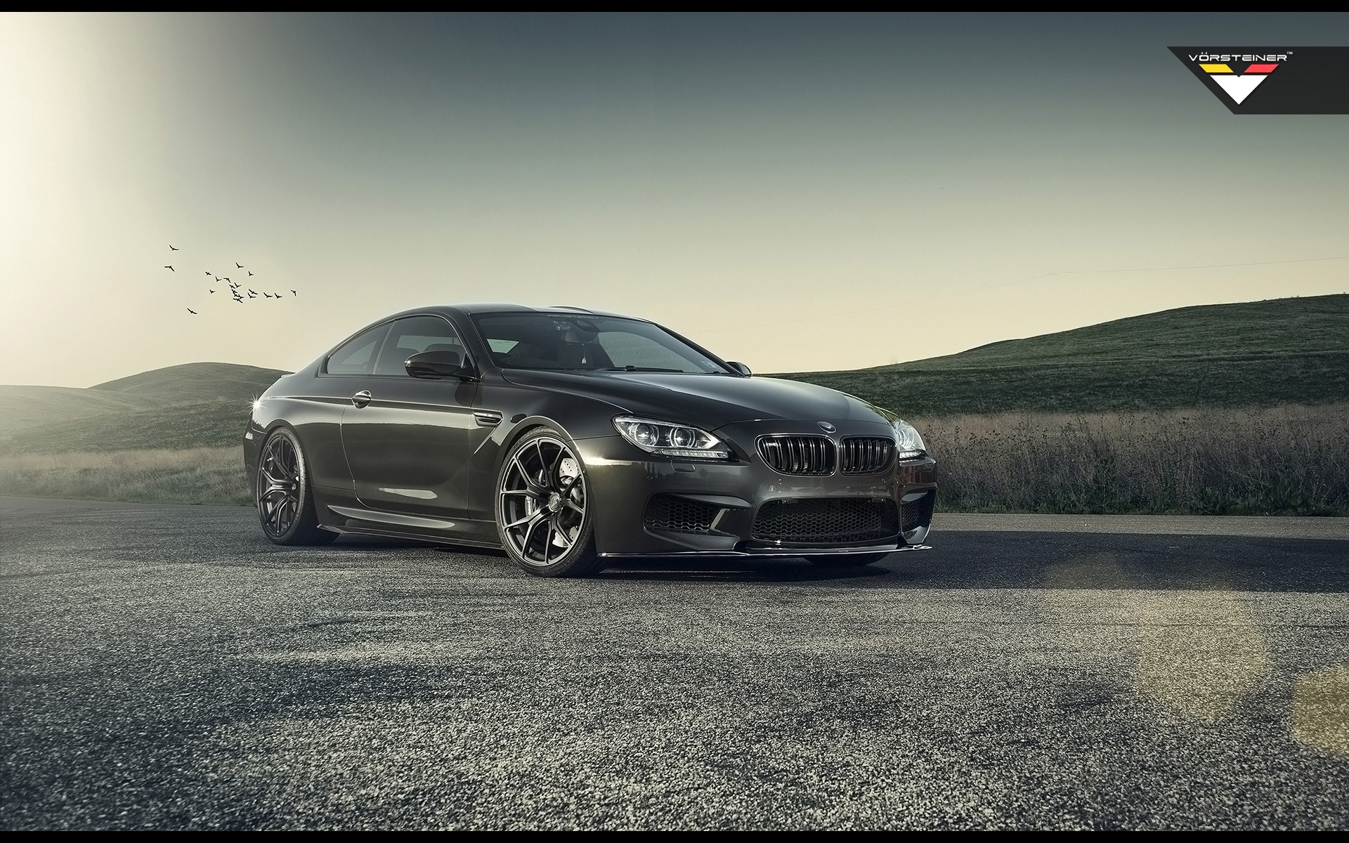 Vorsteiner BMW M6 Gran Coupe on a Road HD Wallpaper