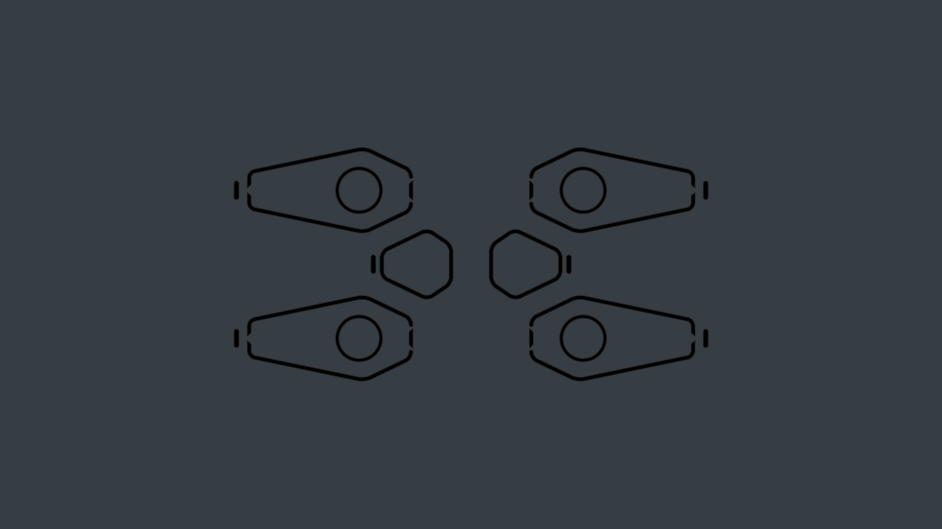 Ghost in the Shell minimalist abstract design HD Wallpaper