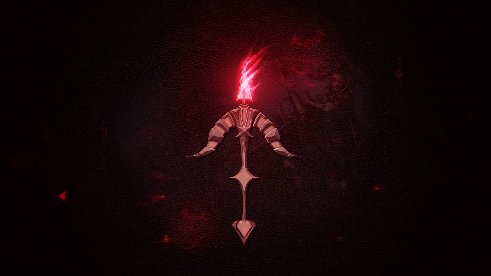 Vayne's weapon from League of Legends HD Wallpaper