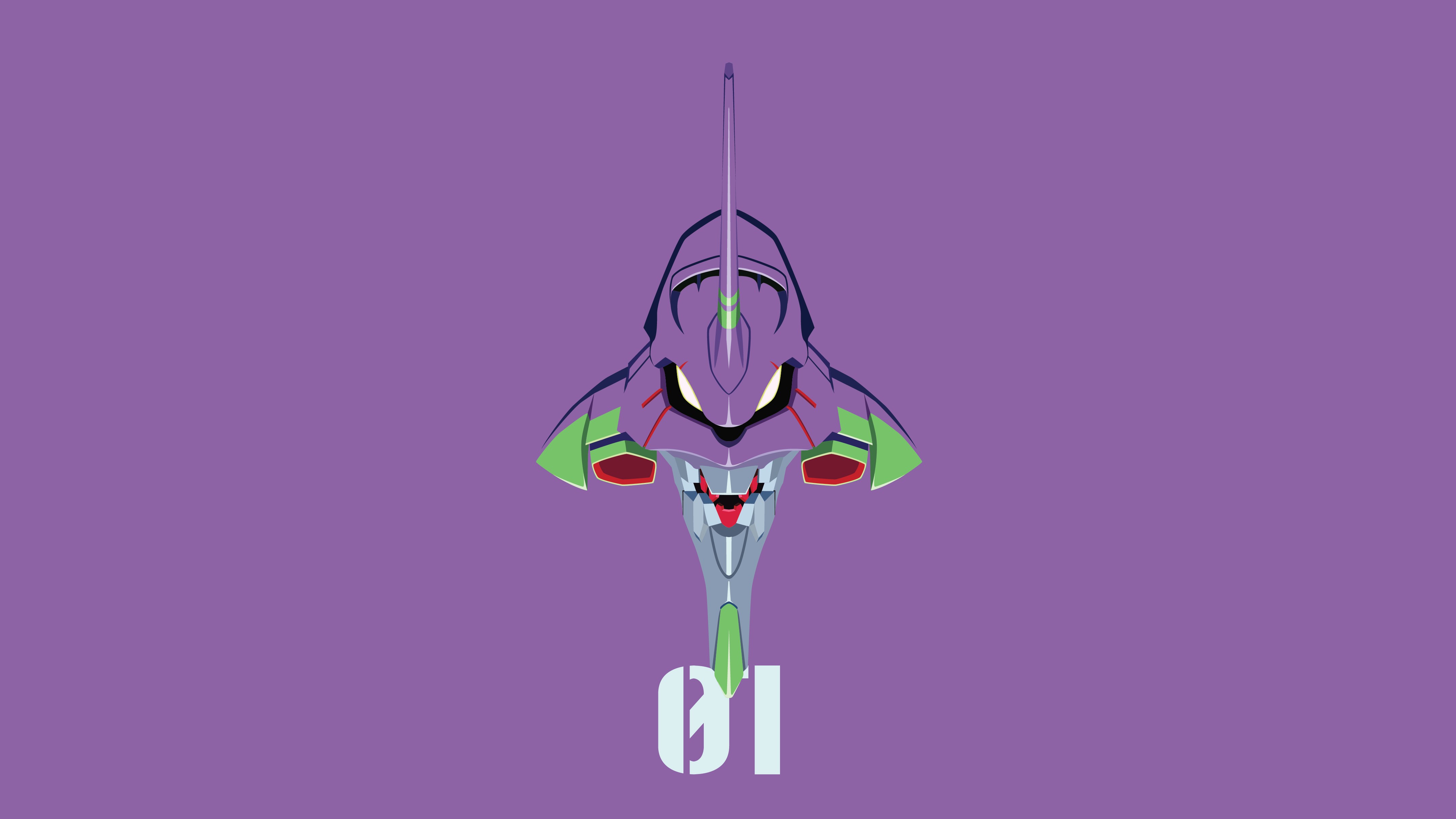 EVA Unit 01 from Neon Genesis Evangelion HD Wallpaper