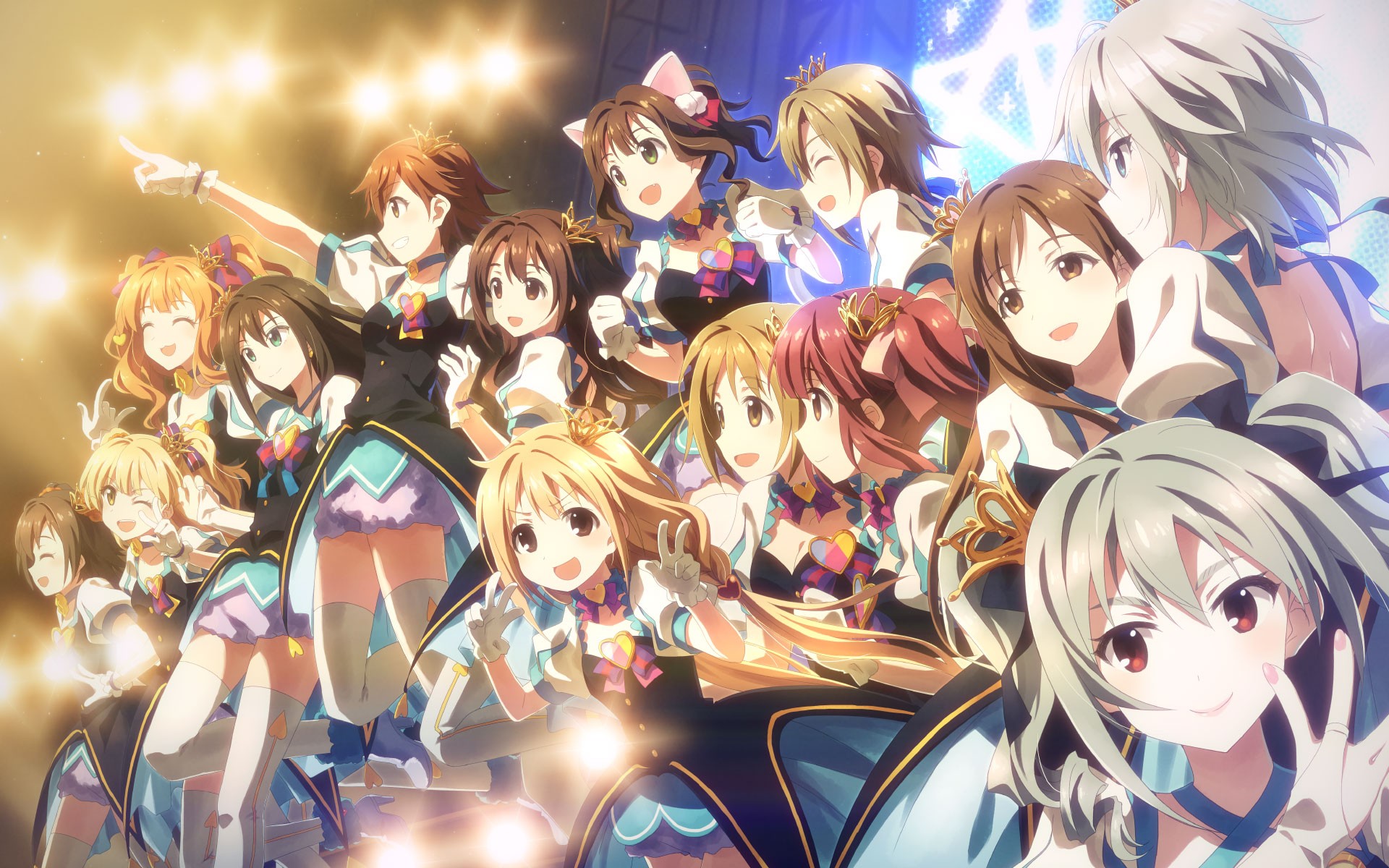 THE iDOLM@STER: Cinderella Girls Idols on Stage HD Wallpaper