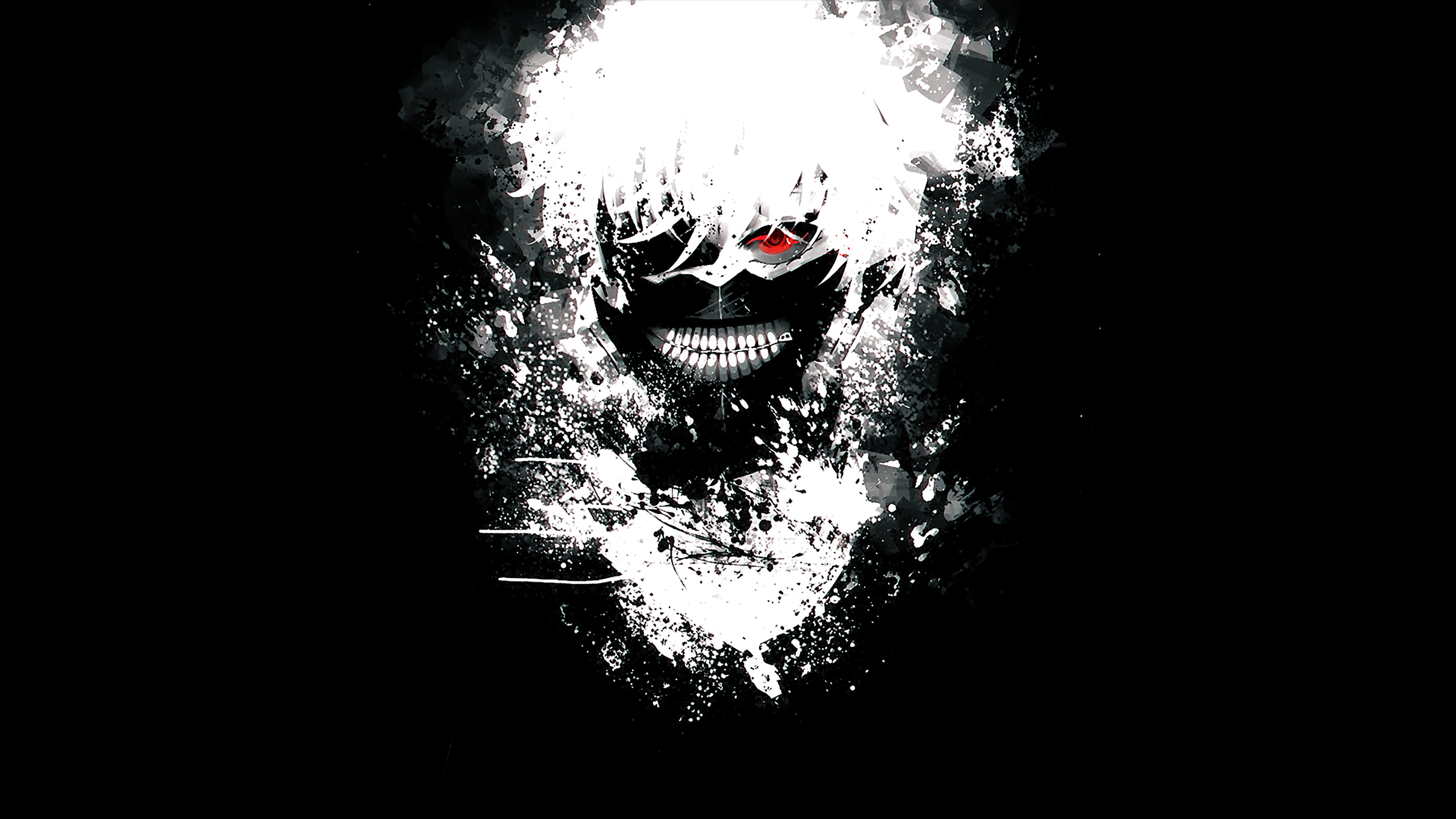 Kaneki Ken from Tokyo Ghoul with red eye HD Wallpaper