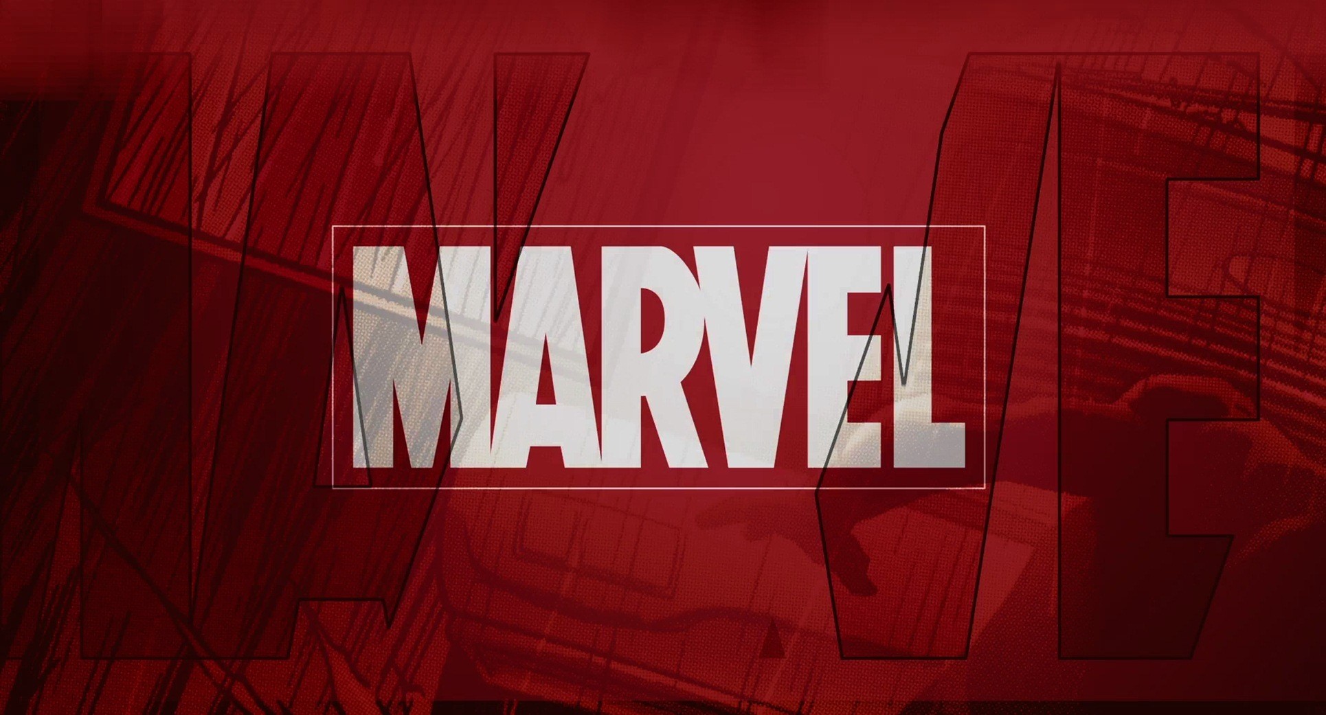 Marvel Logo with Daredevil Imagery HD Wallpaper