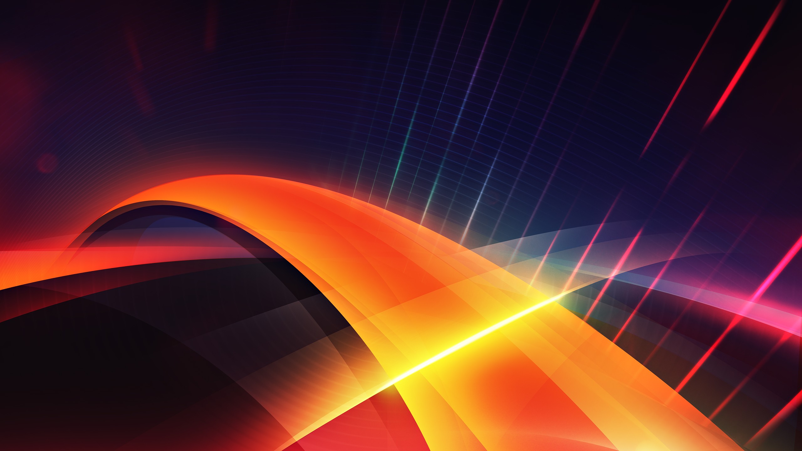 colorful, glass, PerfectHue, digital art HD Wallpaper