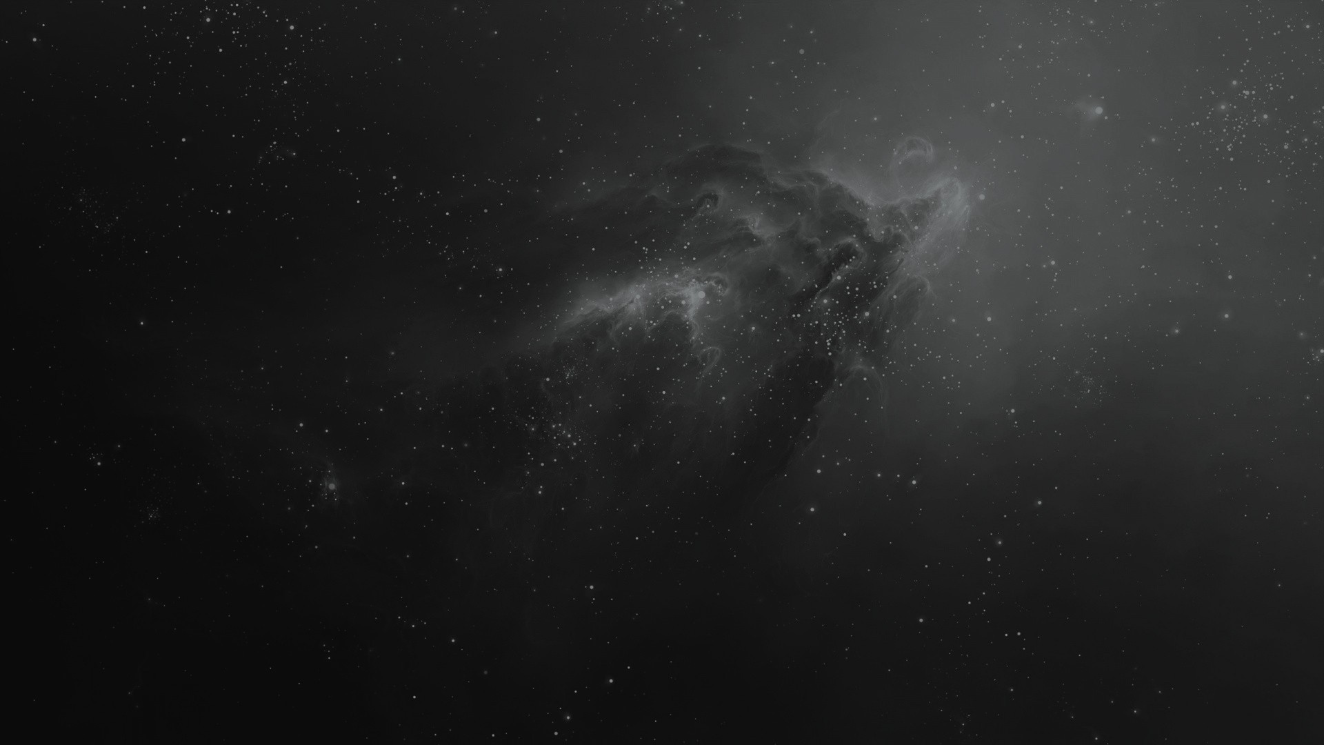 Stars and nebula in deep space HD Wallpaper
