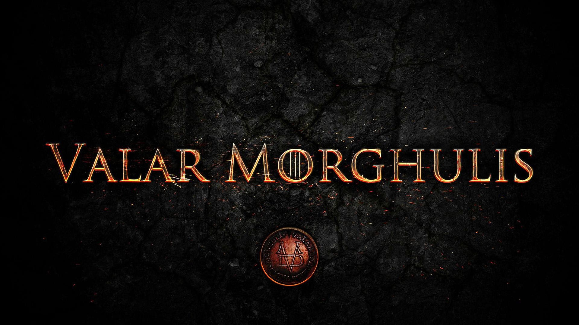 Valar Morghulis Game of Thrones Quote HD Wallpaper