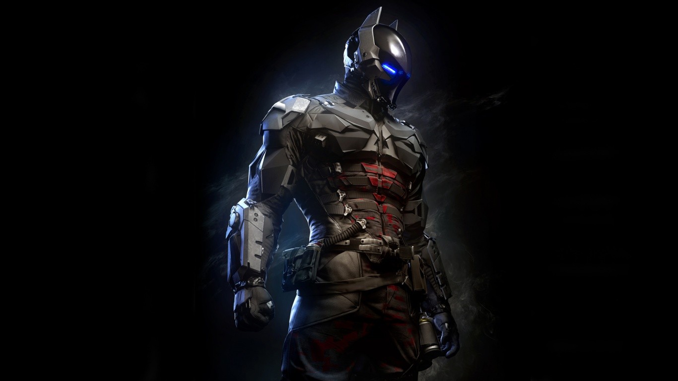 Batman: Arkham Knight in his armored suit HD Wallpaper