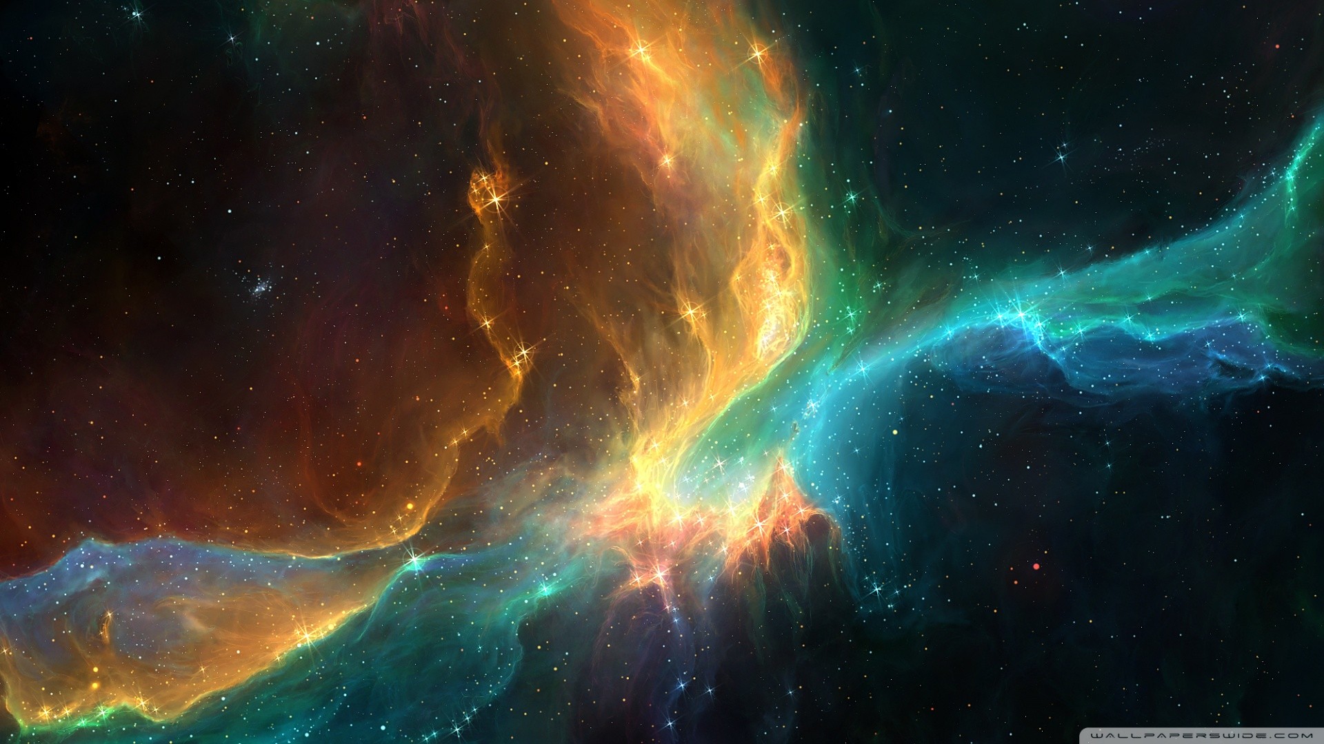 Space Nebula by TylerCreatesWorlds HD Wallpaper