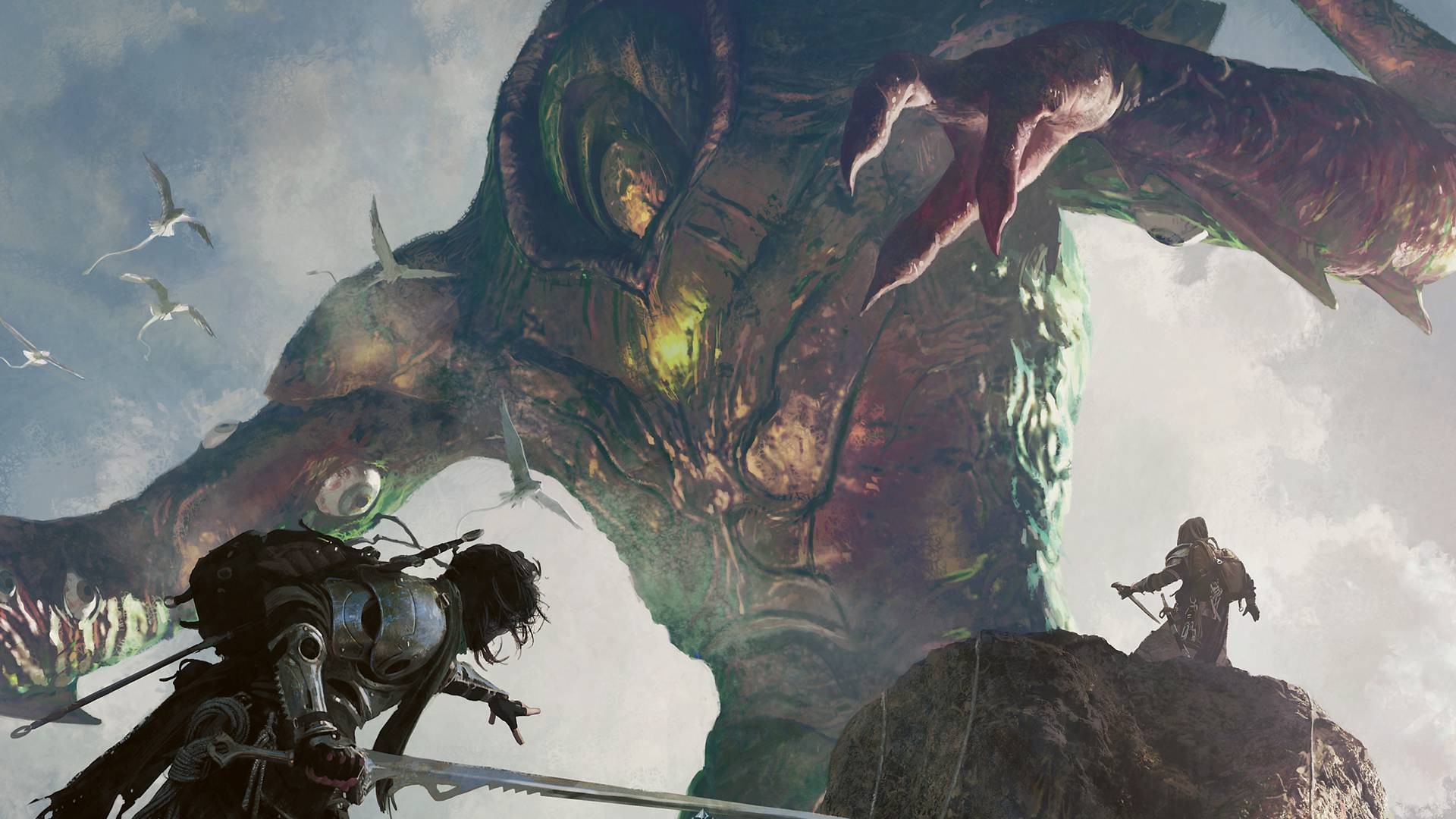 Magic: The Gathering: Giant Monster vs. Knights HD Wallpaper