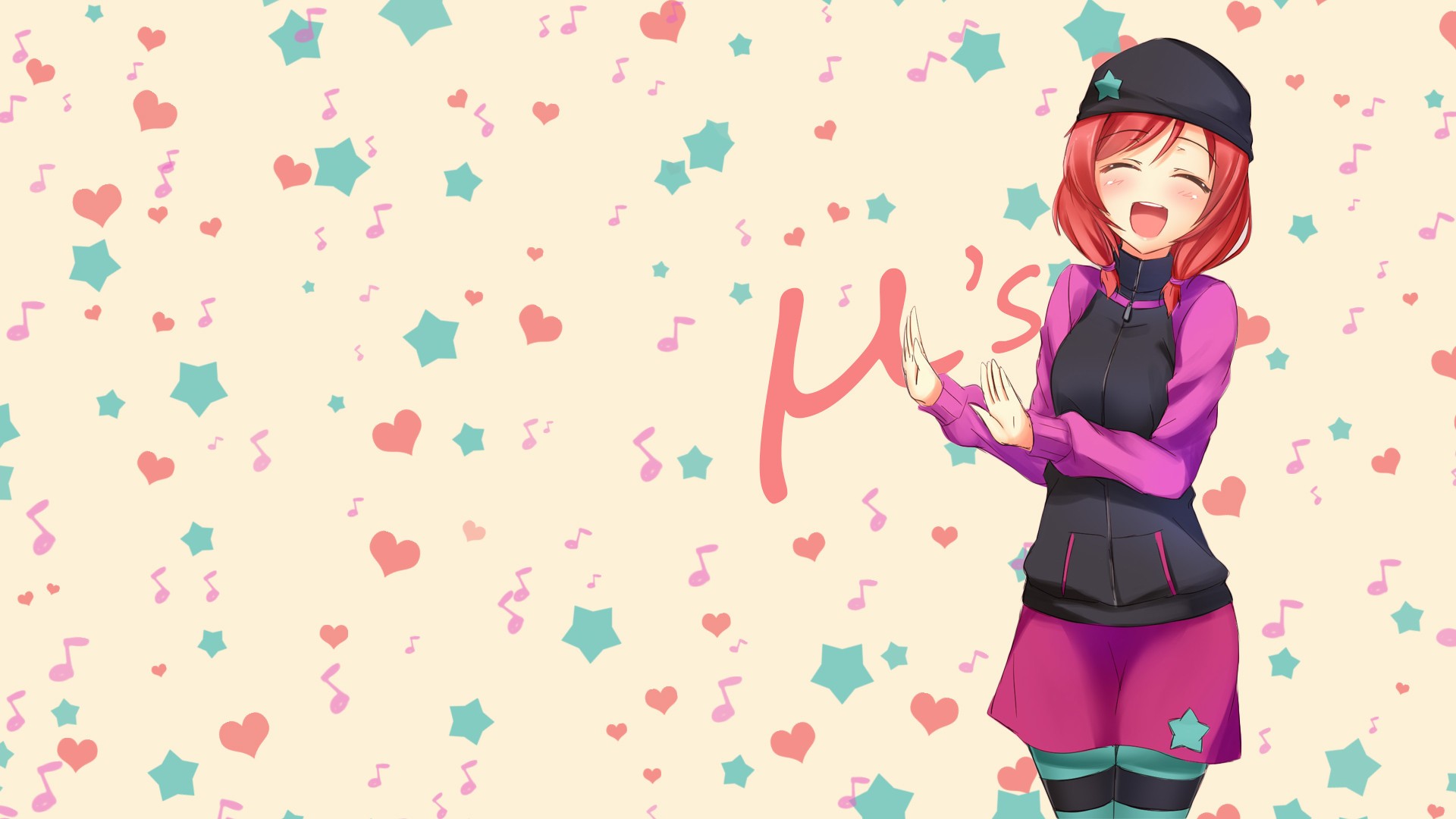 Nishikino Maki from Love Live! anime HD Wallpaper