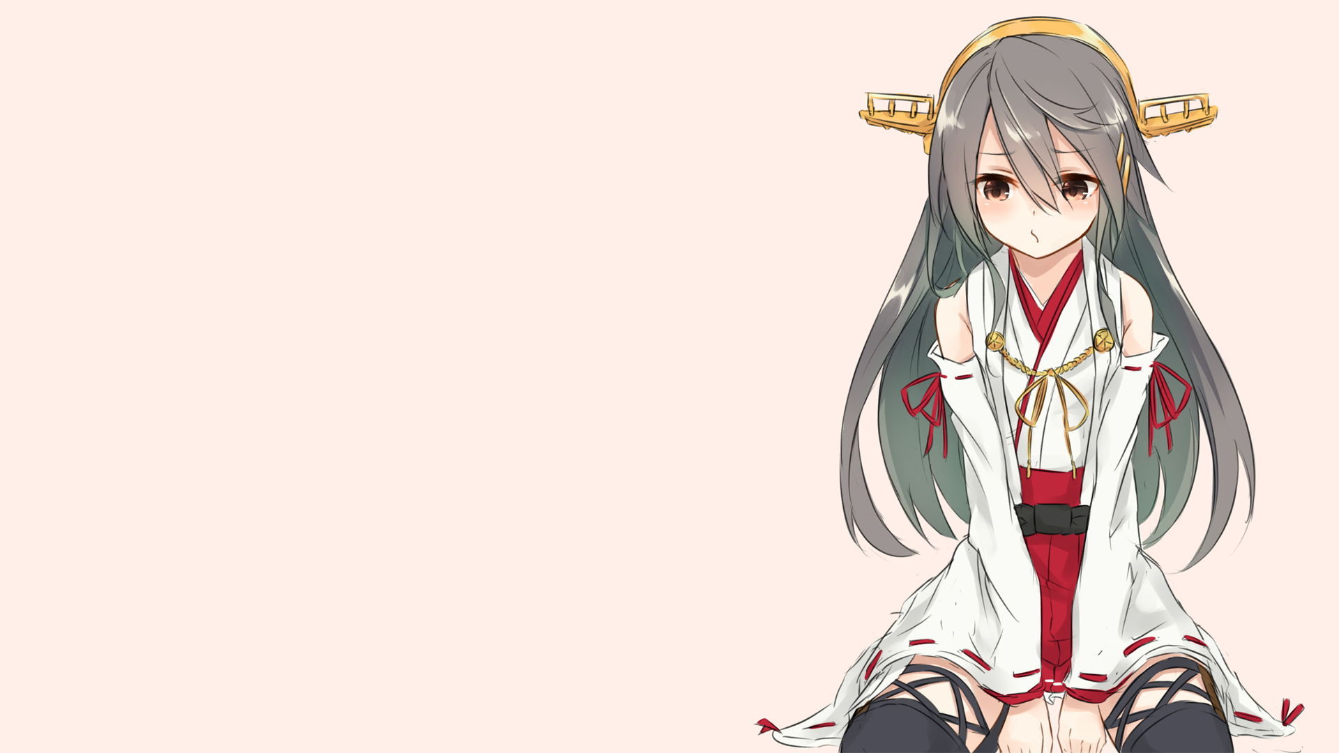 Haruna from Kantai Collection HD Wallpaper