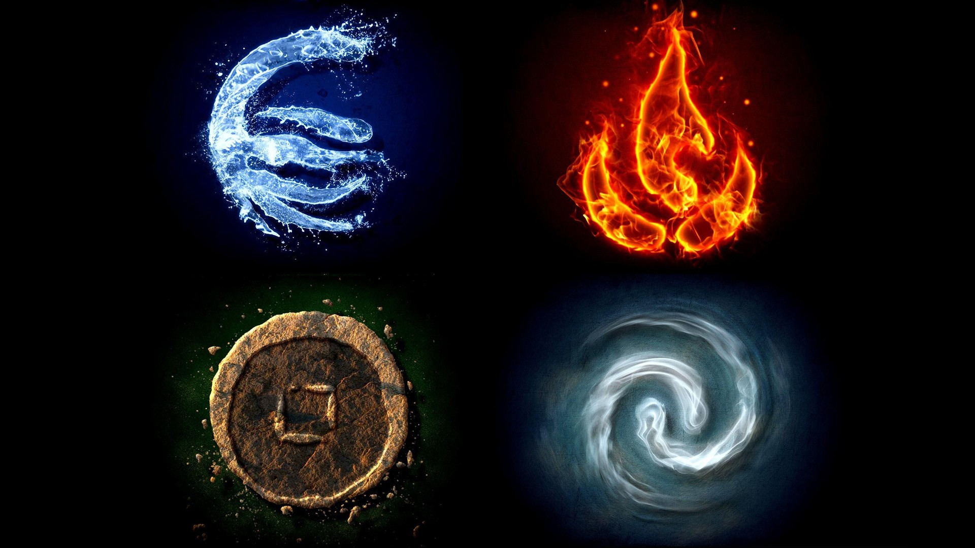 Avatar: The Last Airbender Elements HD Wallpaper