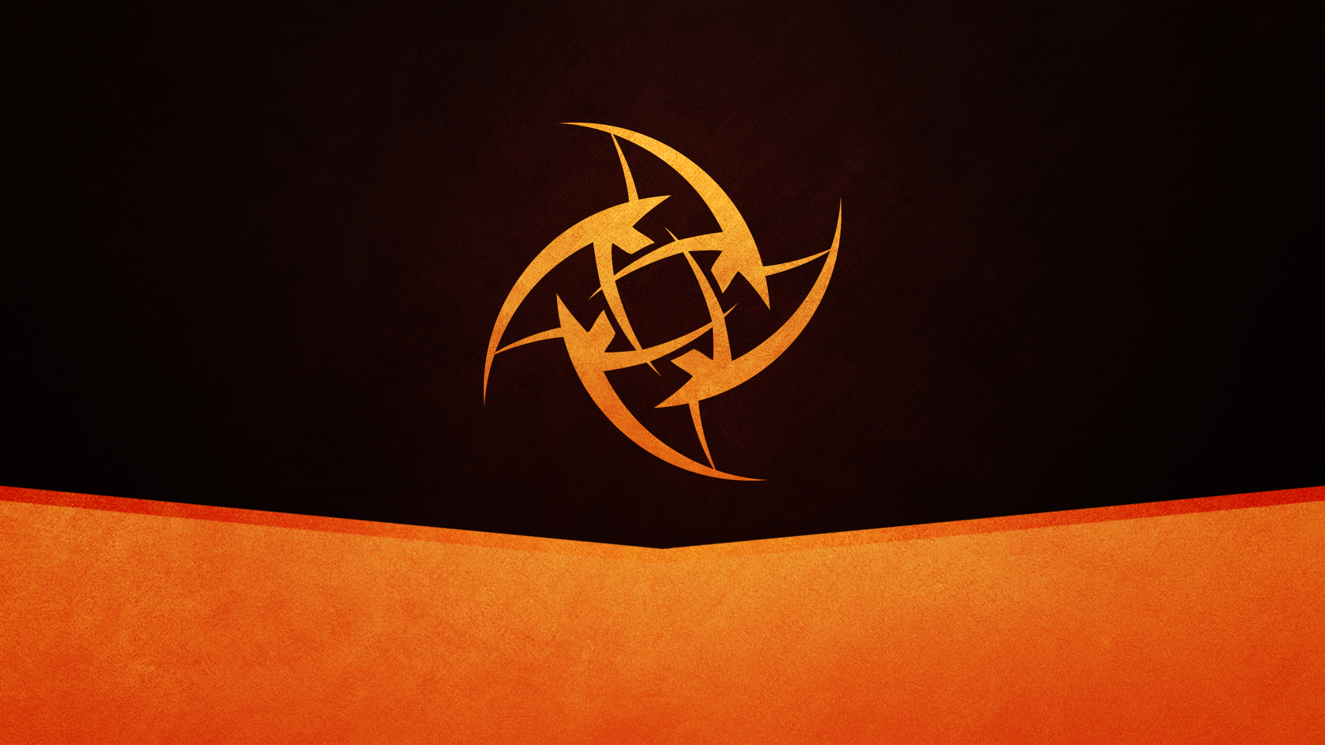 Ninjas In Pyjamas logo on dark background HD Wallpaper