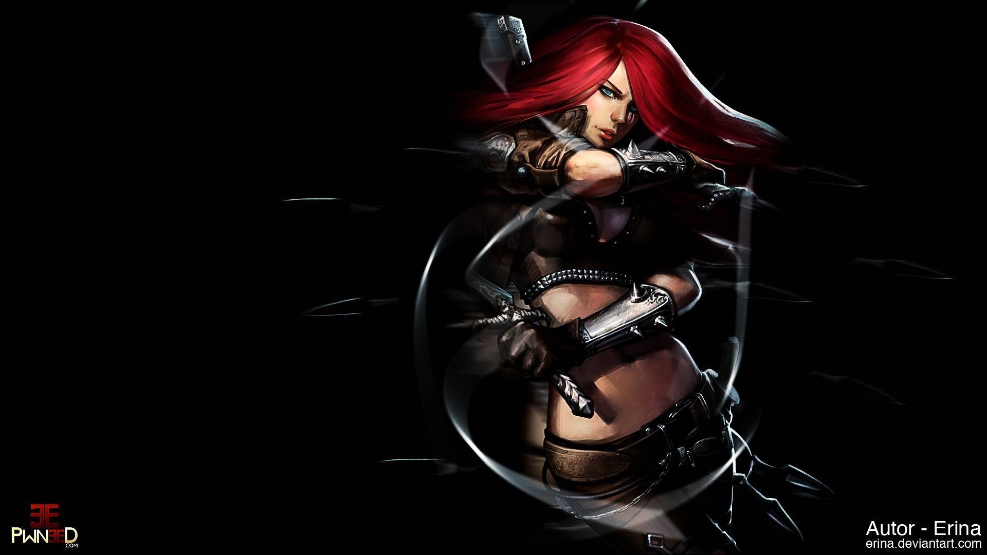 Katarina from League of Legends HD Wallpaper