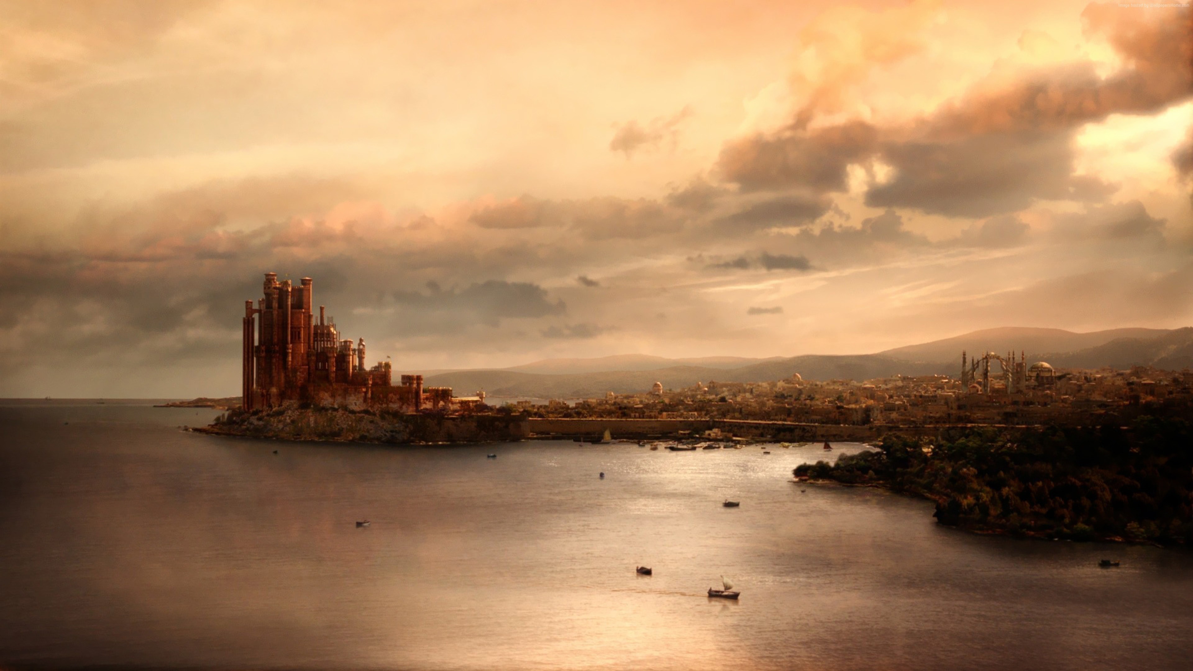Red Keep castle in King's Landing, Game of Thrones HD Wallpaper