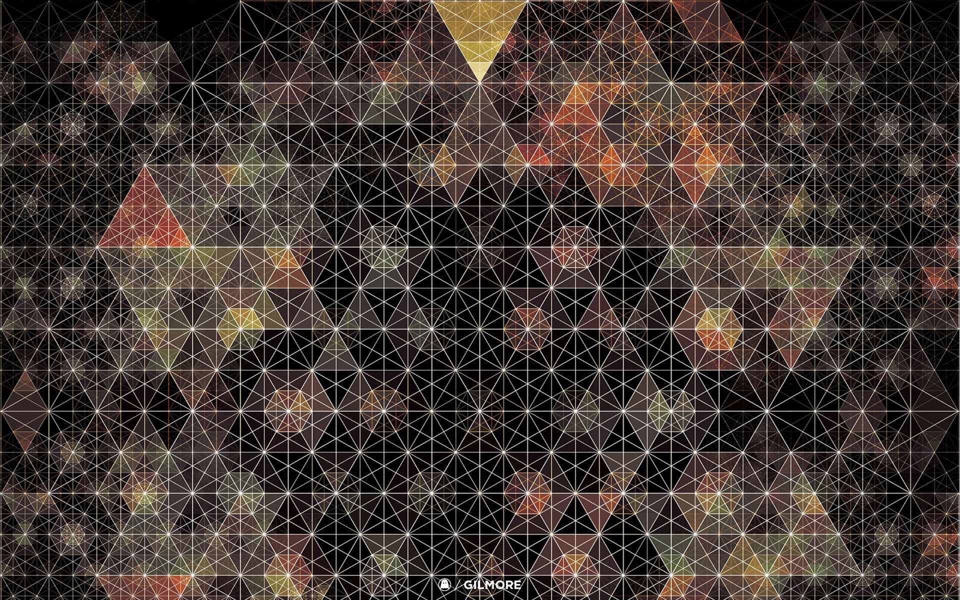 Abstract geometric pattern by Andy Gilmore HD Wallpaper
