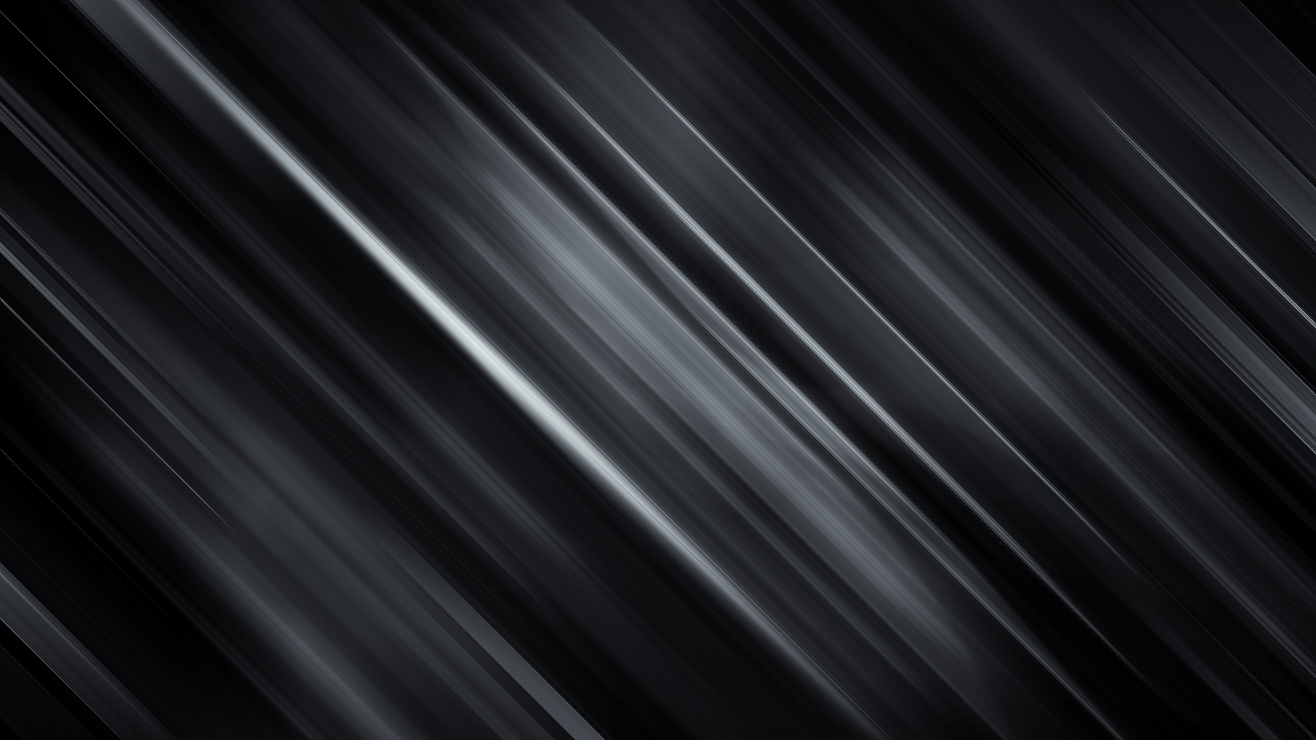 Abstract monochrome digital art with diagonal lines HD Wallpaper