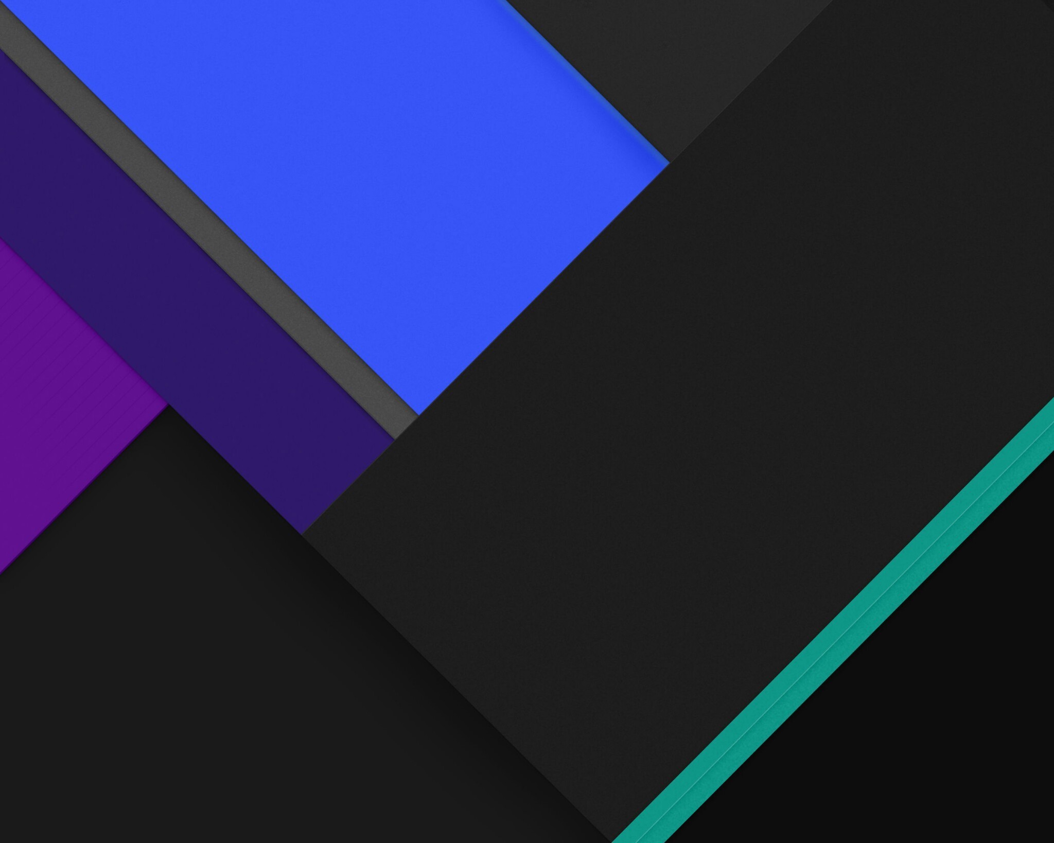 Abstract geometric pattern with overlapping colored shapes HD Wallpaper