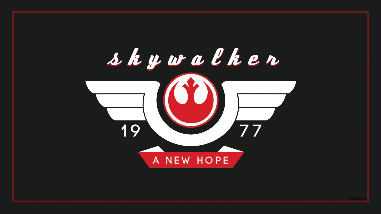 Star Wars Skywalker A New Hope 1977 Logo HD Wallpaper